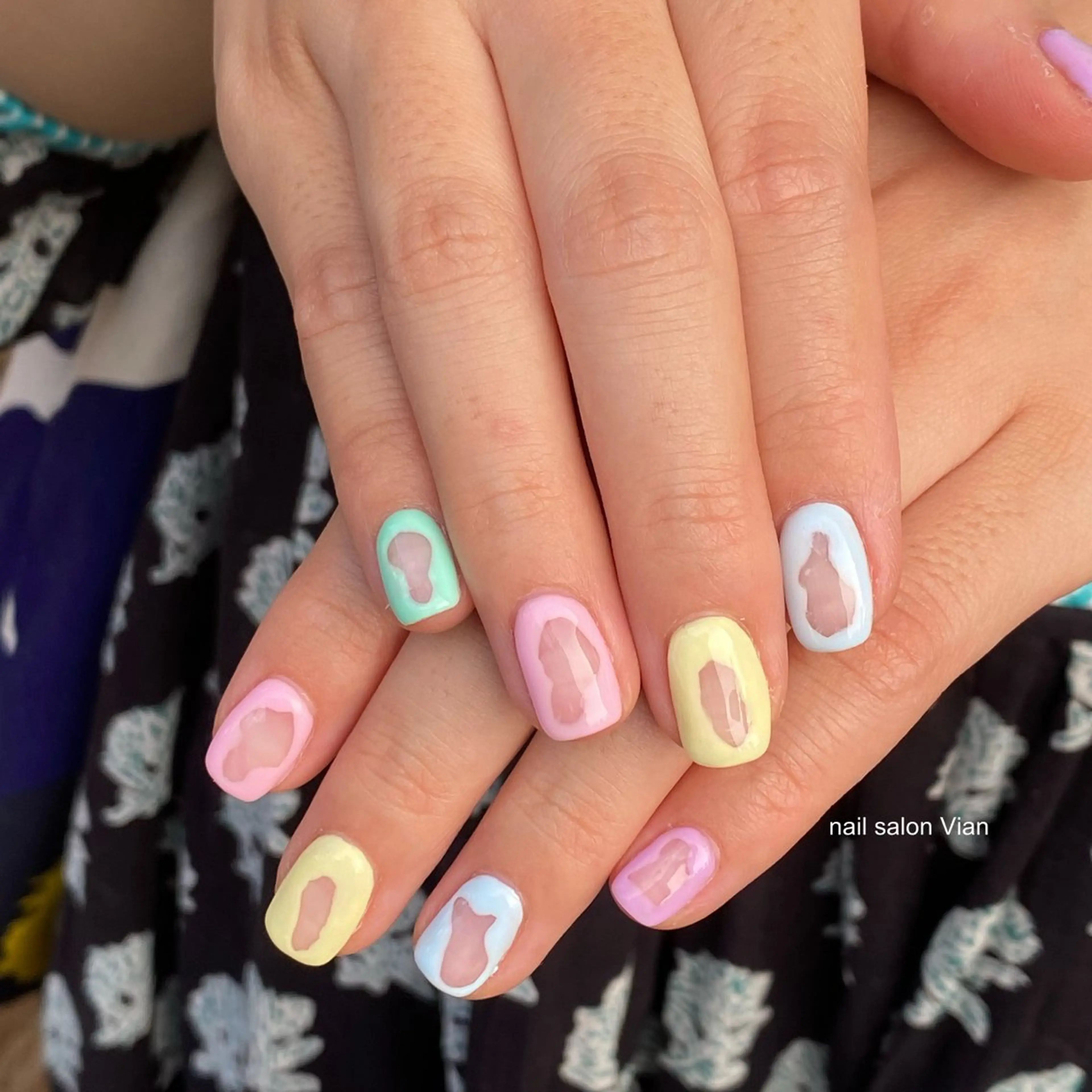 ネイル ハンドネイル nail salon Vian YUIのネイルデザイン