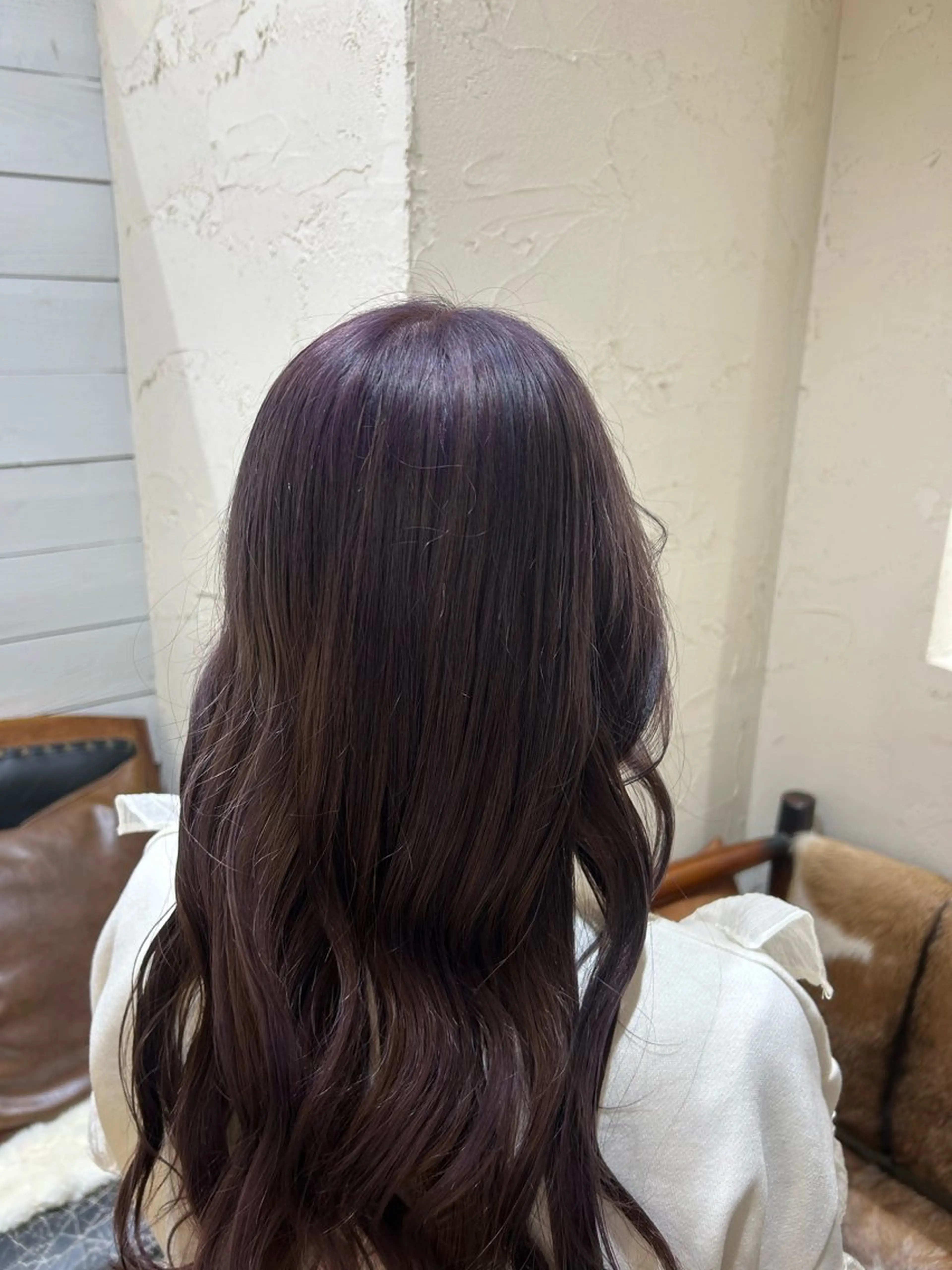 カラー ラベンダーカラー Defi所属・リカ カラーモデル募集のヘアスタイル