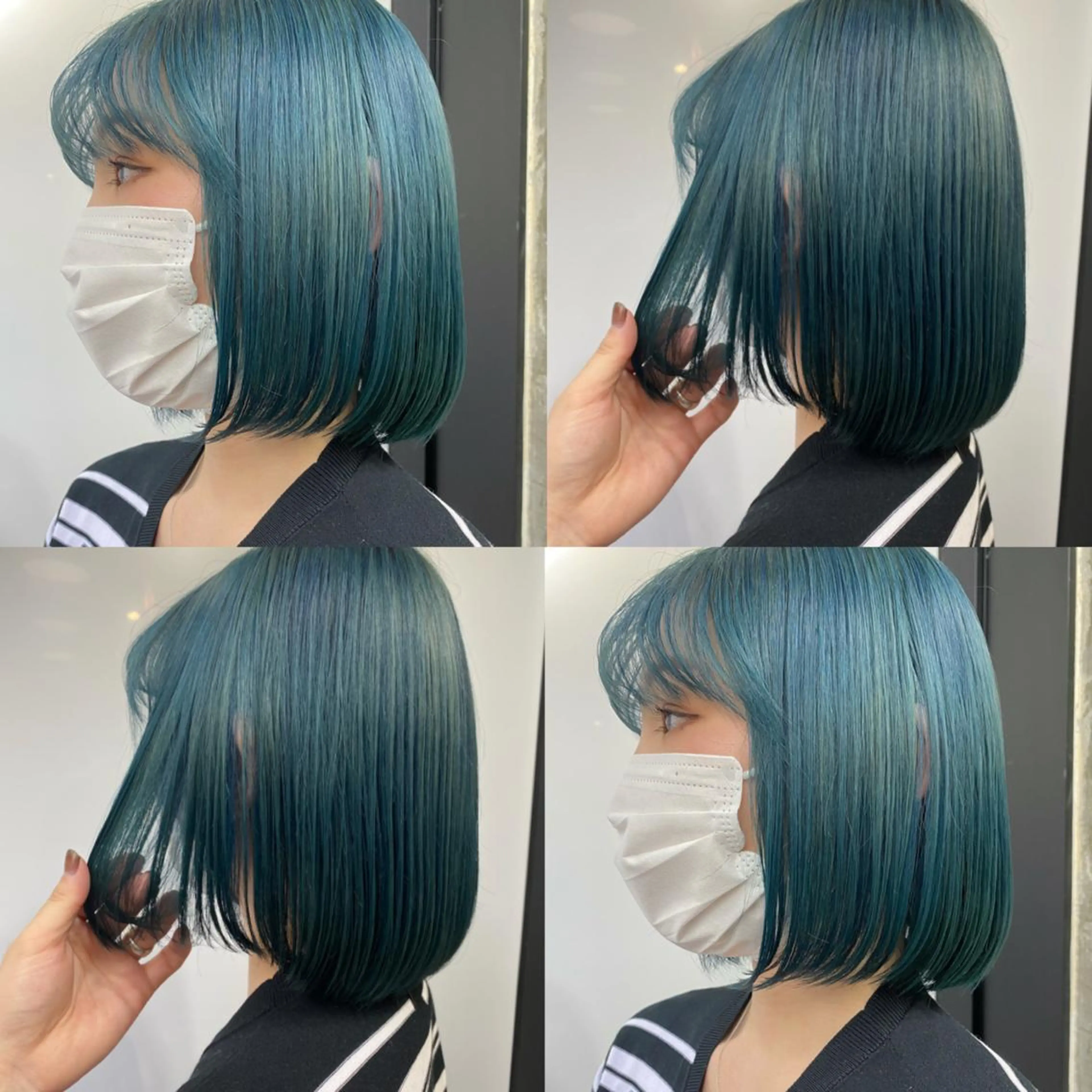 カラー カット パーマ キタダ ヒロキのヘアスタイル