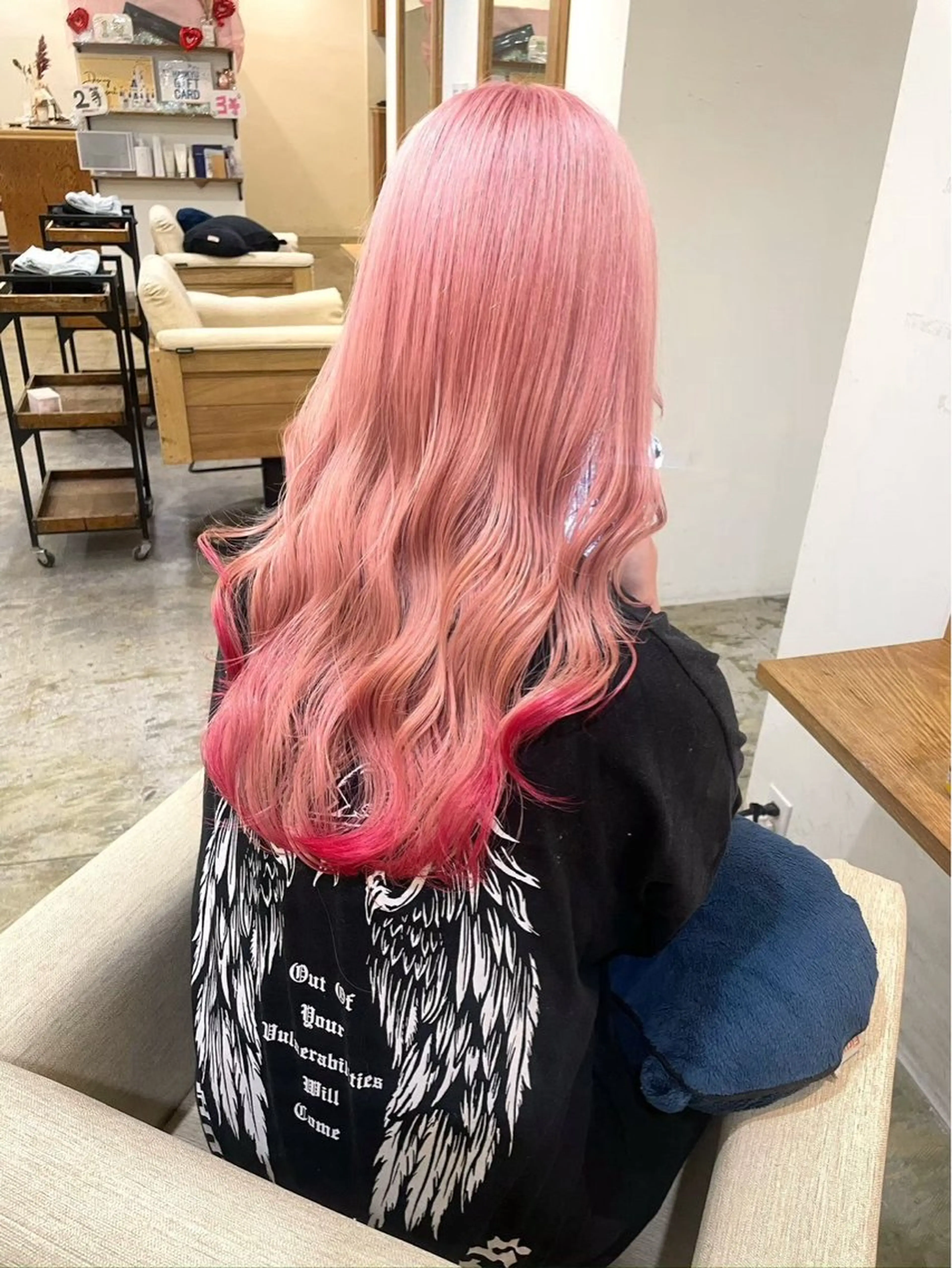 超可愛い💖裾カラー✨️の写真