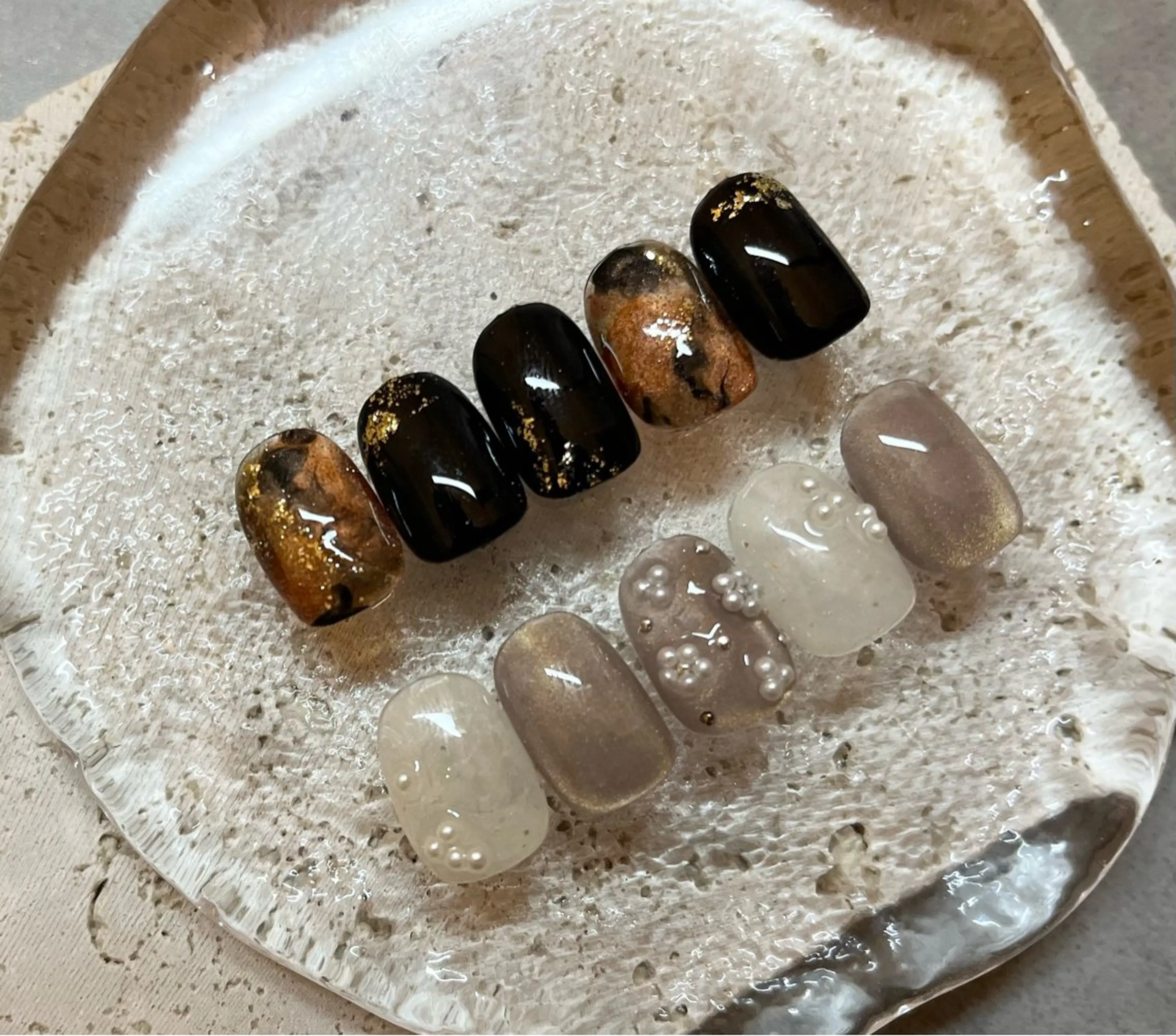 ご新規様❣️今月限定の定額2デザイン💅オフあり・オフなし¥7700🌸ご新規様他店オフ無料✨お色変更可能🙆‍♀️の写真