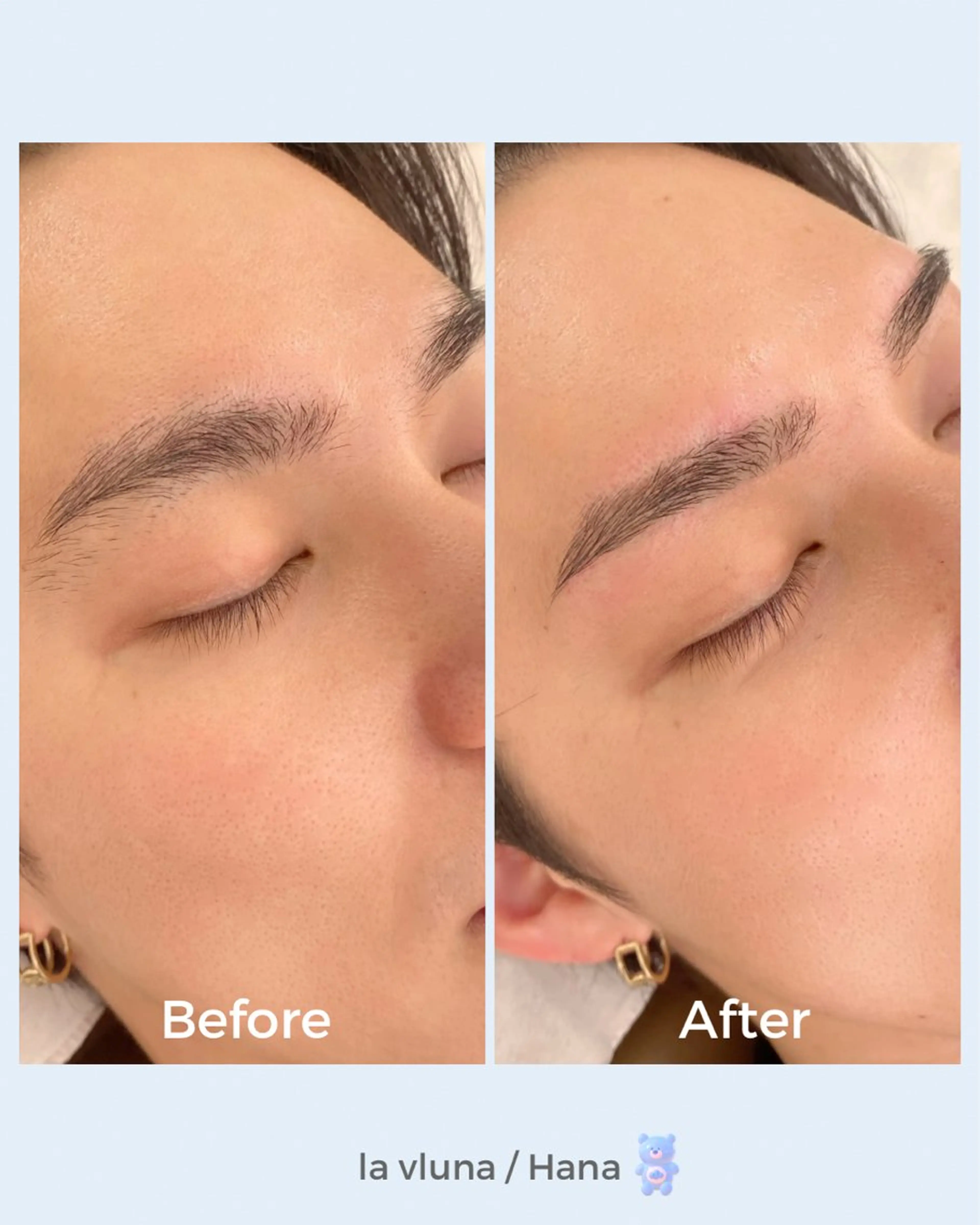 アイブロウ ワックス脱毛 眉カット その他(アイブロウ) 大石はな / lavlunaの眉毛・アイブロウイメージ