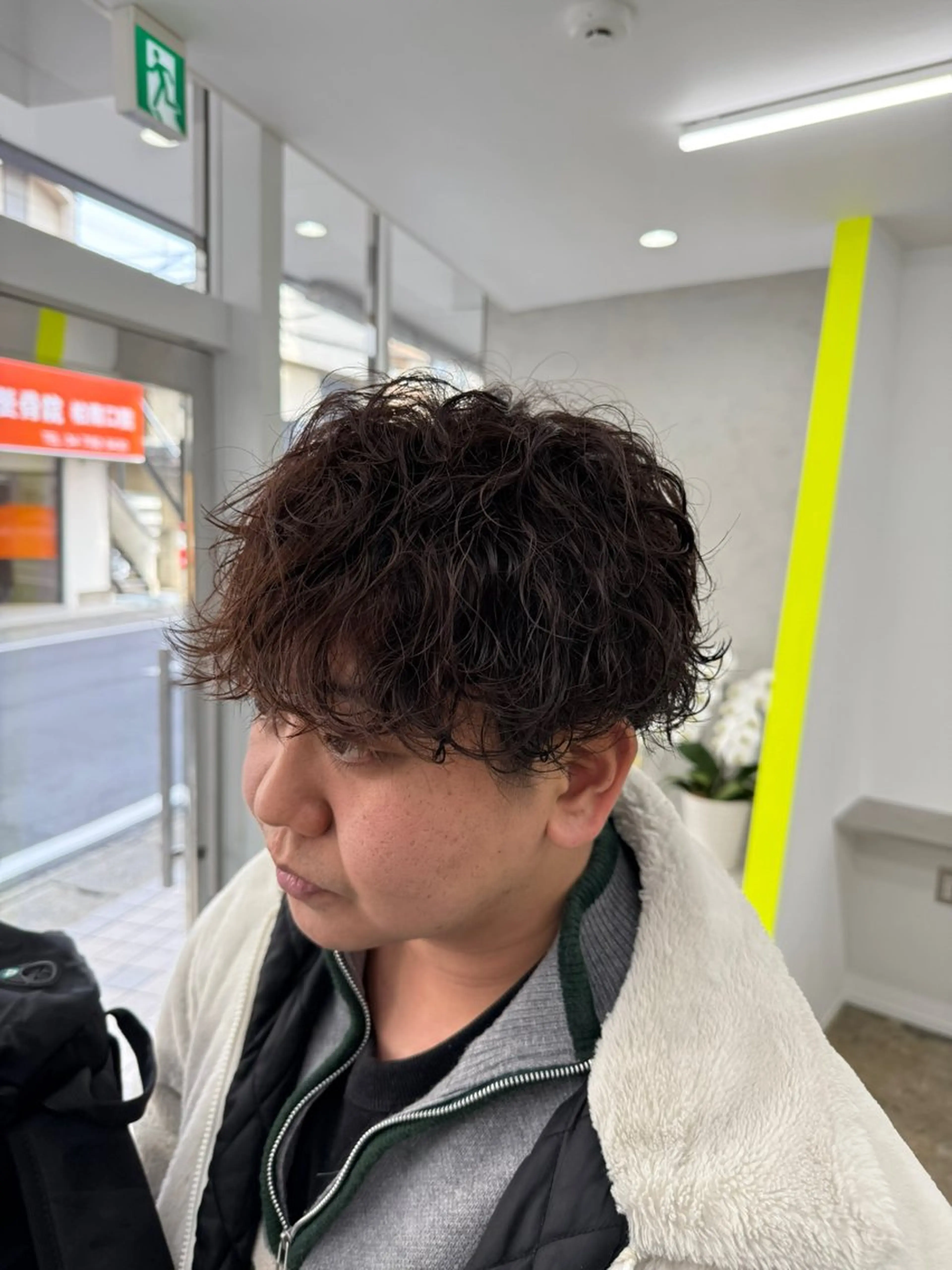 ショート 柏/メンズパーマ/ ナチュラル/颯寿のヘアスタイル