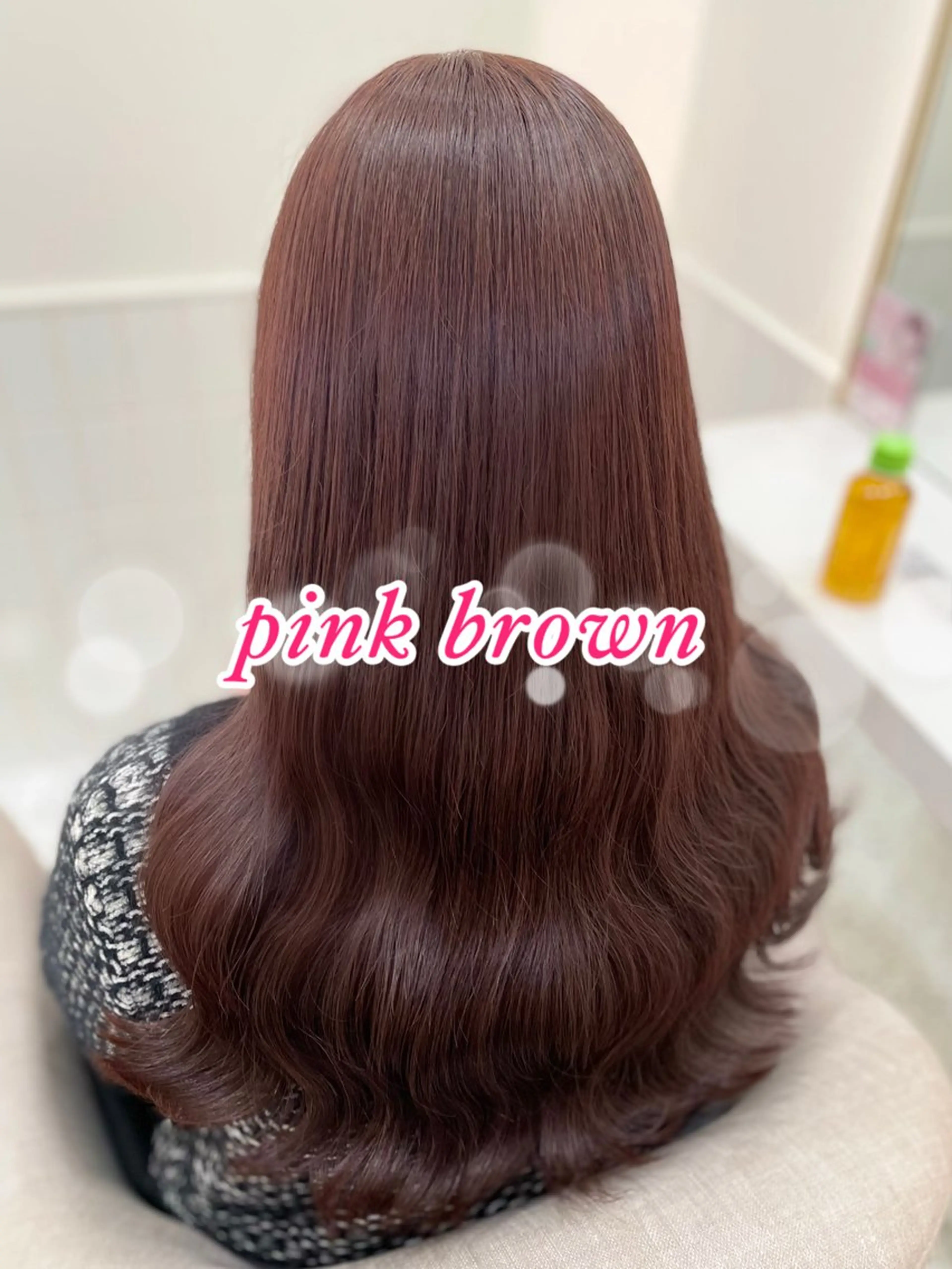 ロング カラー ブラウンカラー ピンクカラー ピンクブラウン カット ヘアカラー トリートメント ガーリーカラー🩷 ユウ🍓💞のヘアスタイル