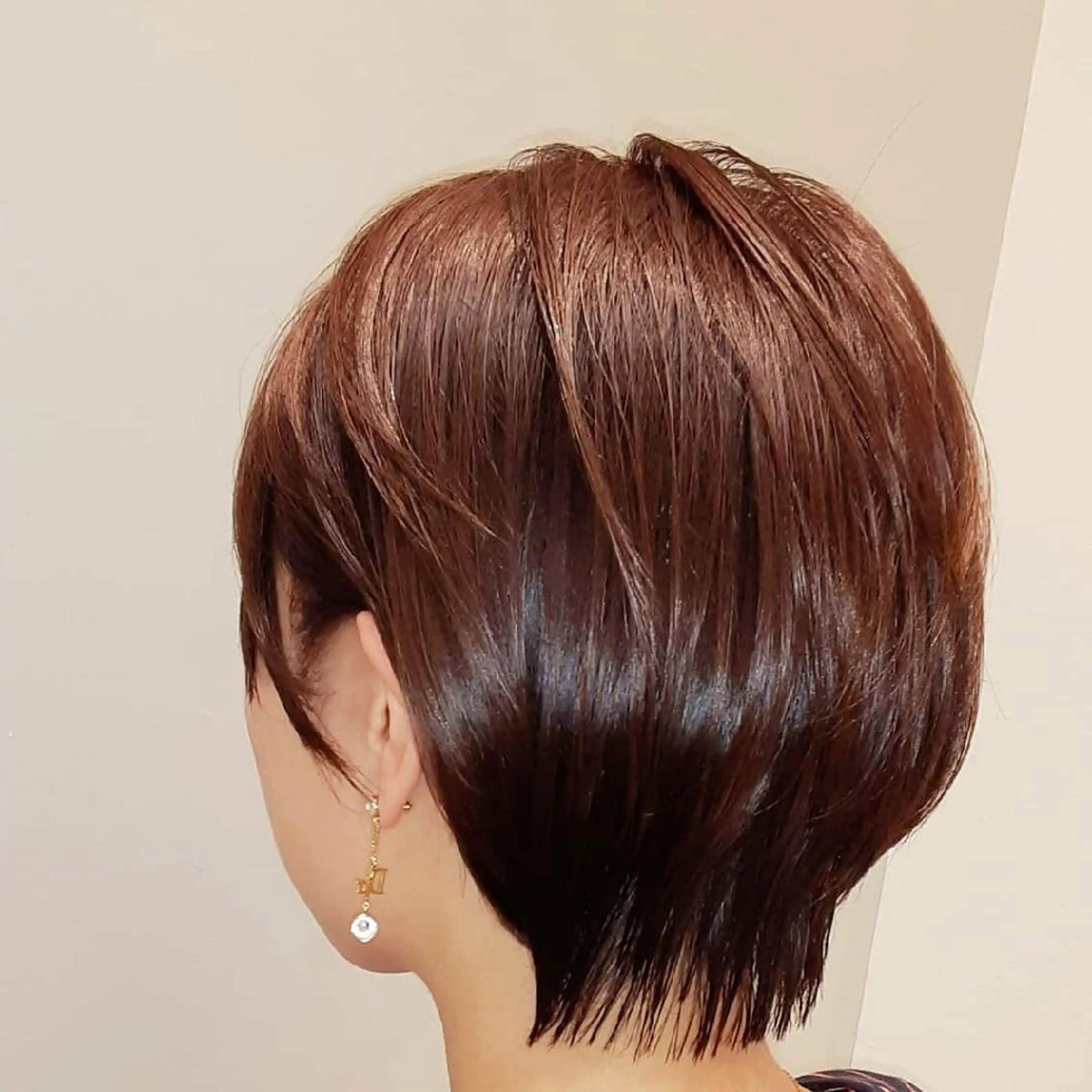 ショート カラー カット トリートメント ヘアセット 知念 香トータル ビューティー🌷のヘアスタイル