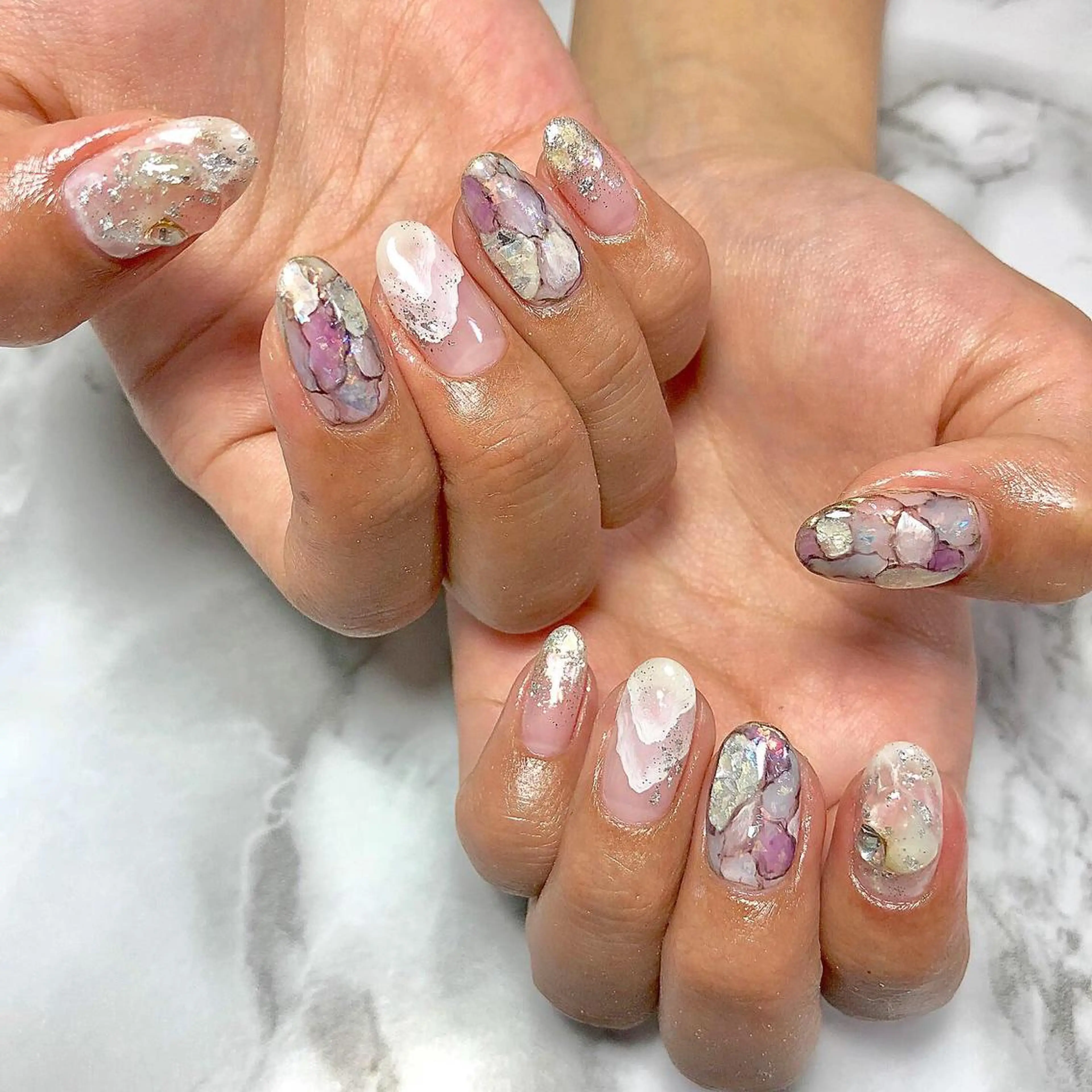 ネイル Twinkling( private salon)所属・伊藤 京香のネイルデザイン