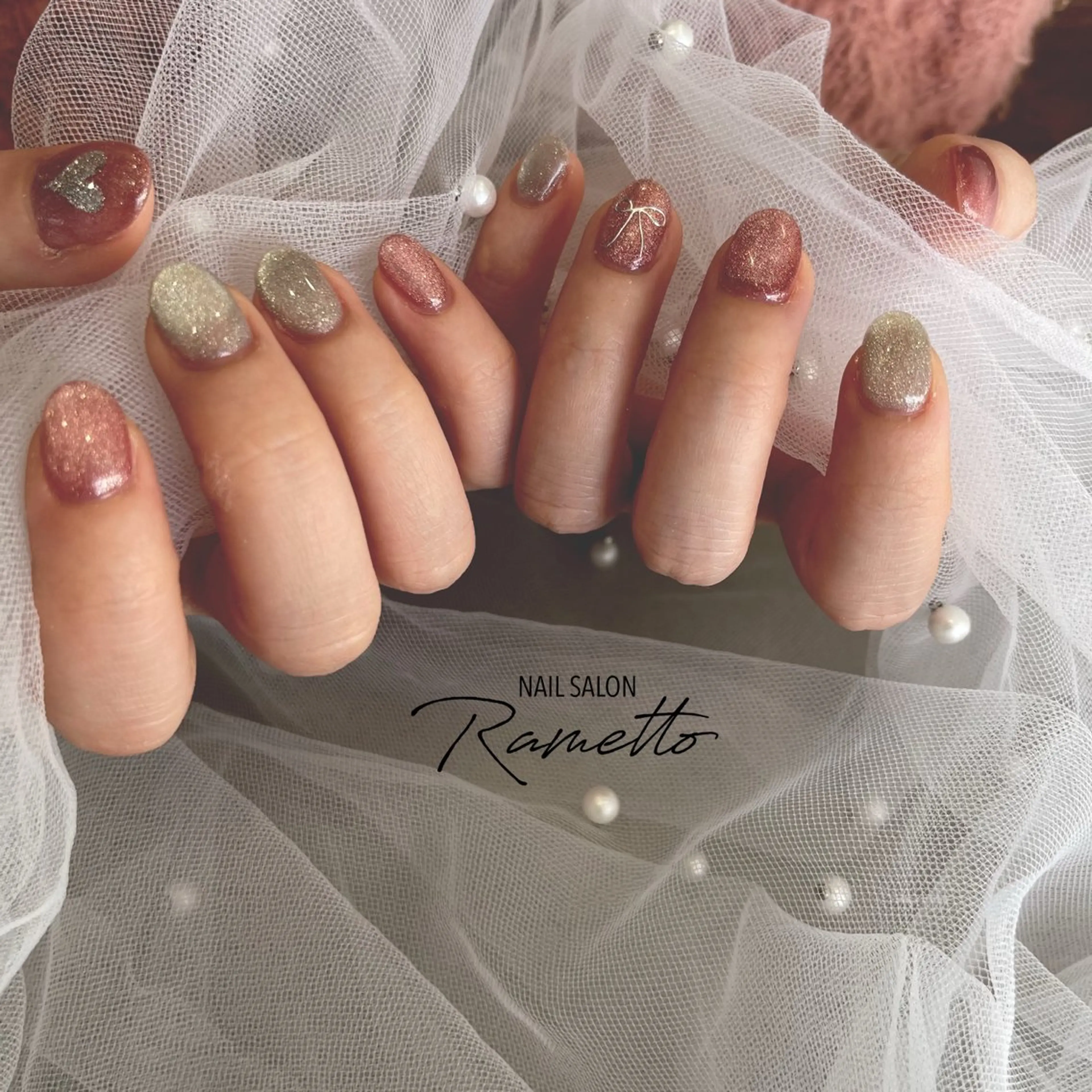 ネイル ハンドネイル NAILSALON Ramettoのネイルデザイン
