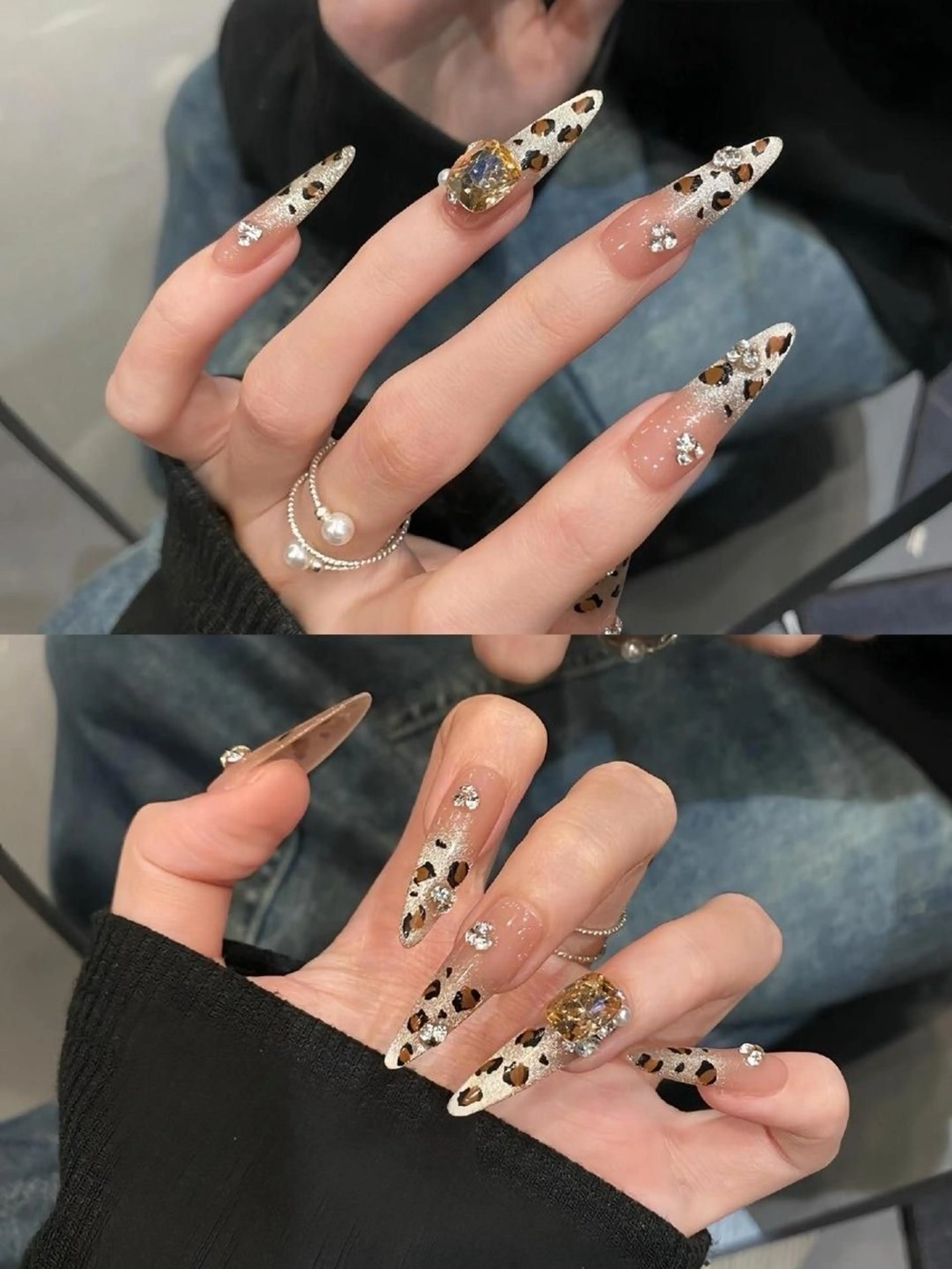ネイル アートネイル オーロラネイル ブルー チークネイル フットネイル ハンドネイル NICY NAIL所属・NICY NAIL 池袋のネイルデザイン