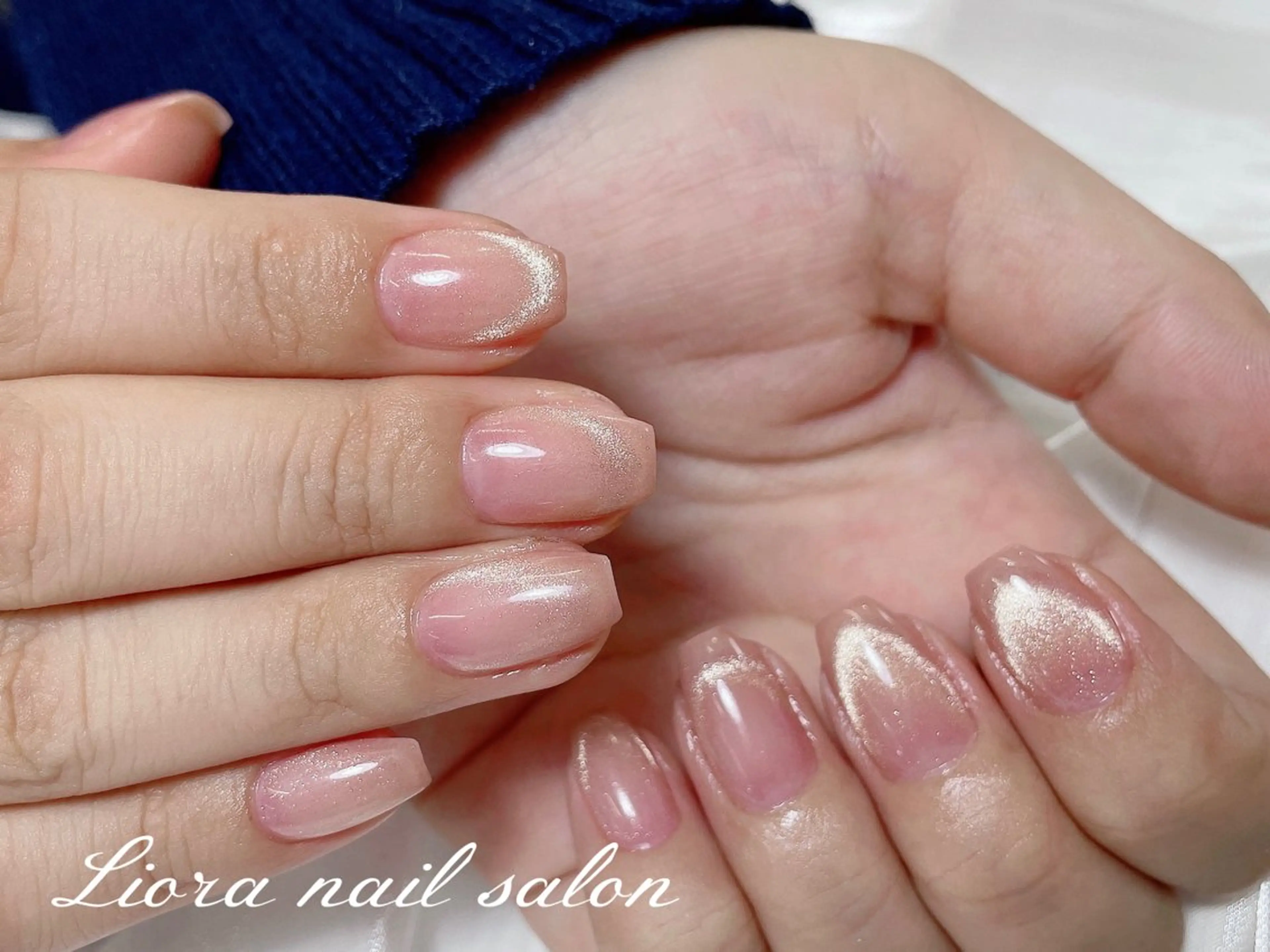 ネイル チークネイル フットネイル フレンチネイル ジェルネイル ガーリー ハンドネイル Liora ネイルサロン所属・Liora nail salonのネイルデザイン