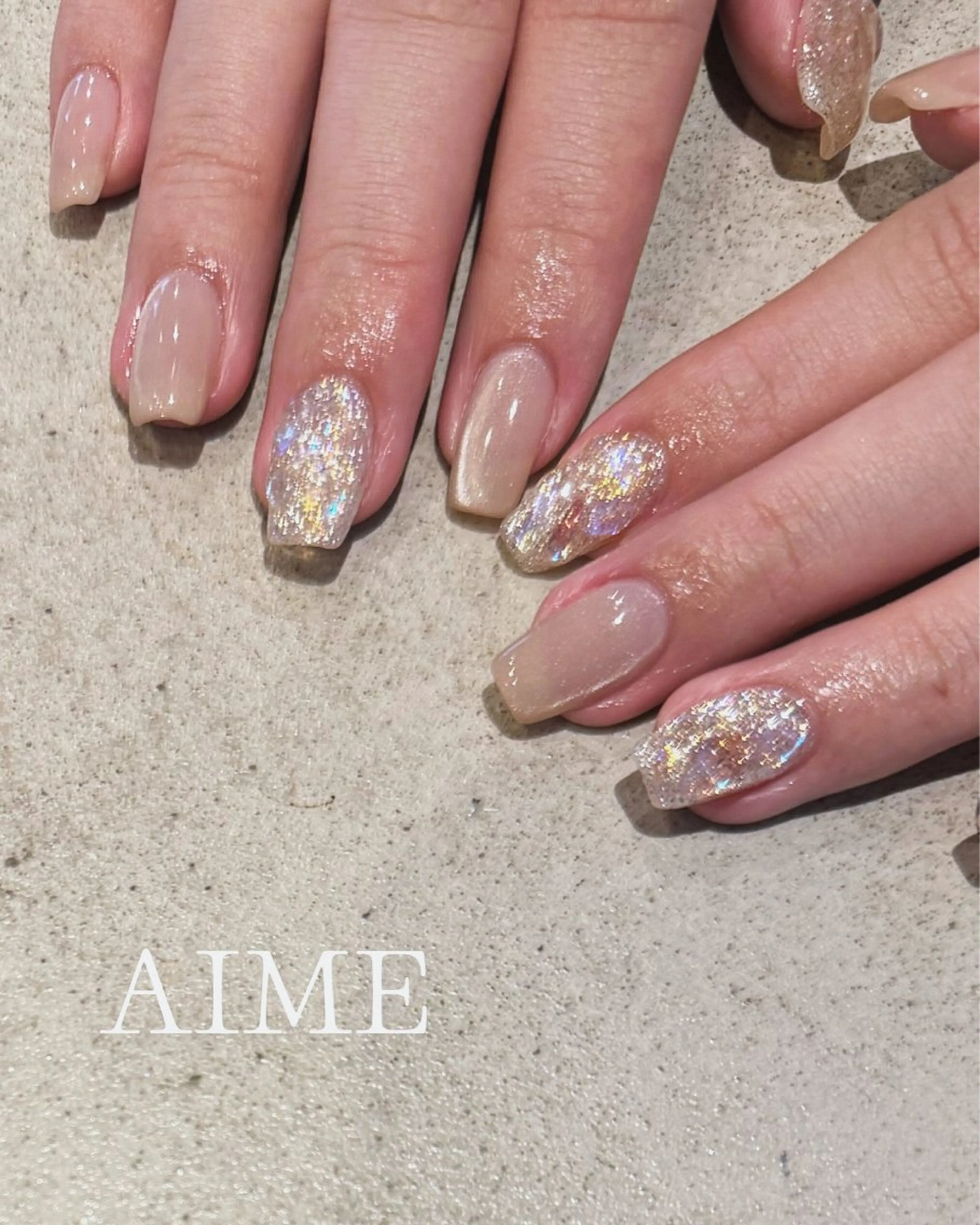 ネイル アートネイル ハンドネイル AIME （momo）のネイルデザイン