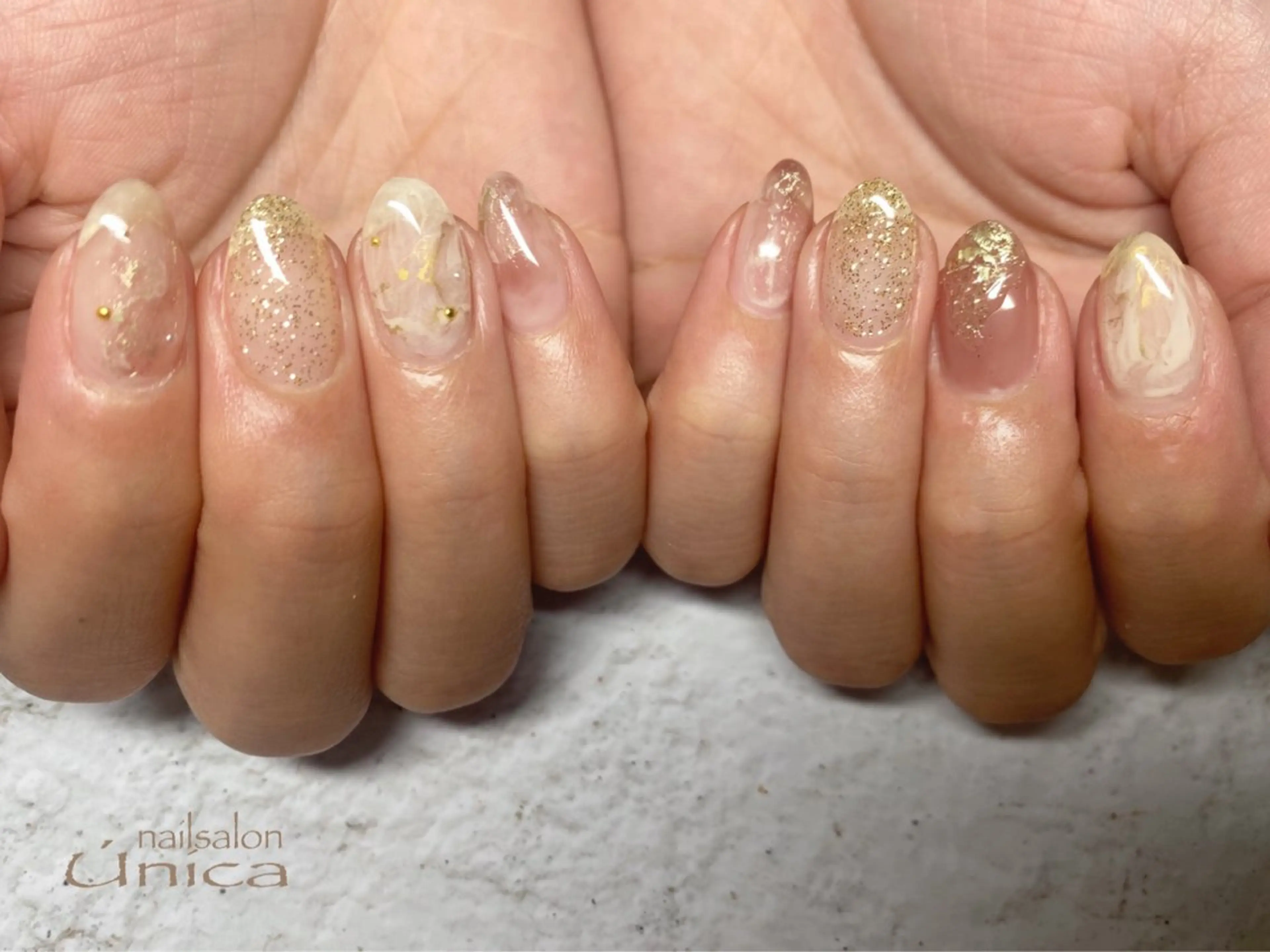 ネイル ハンドネイル nailsalon Única　ウニカのネイルデザイン