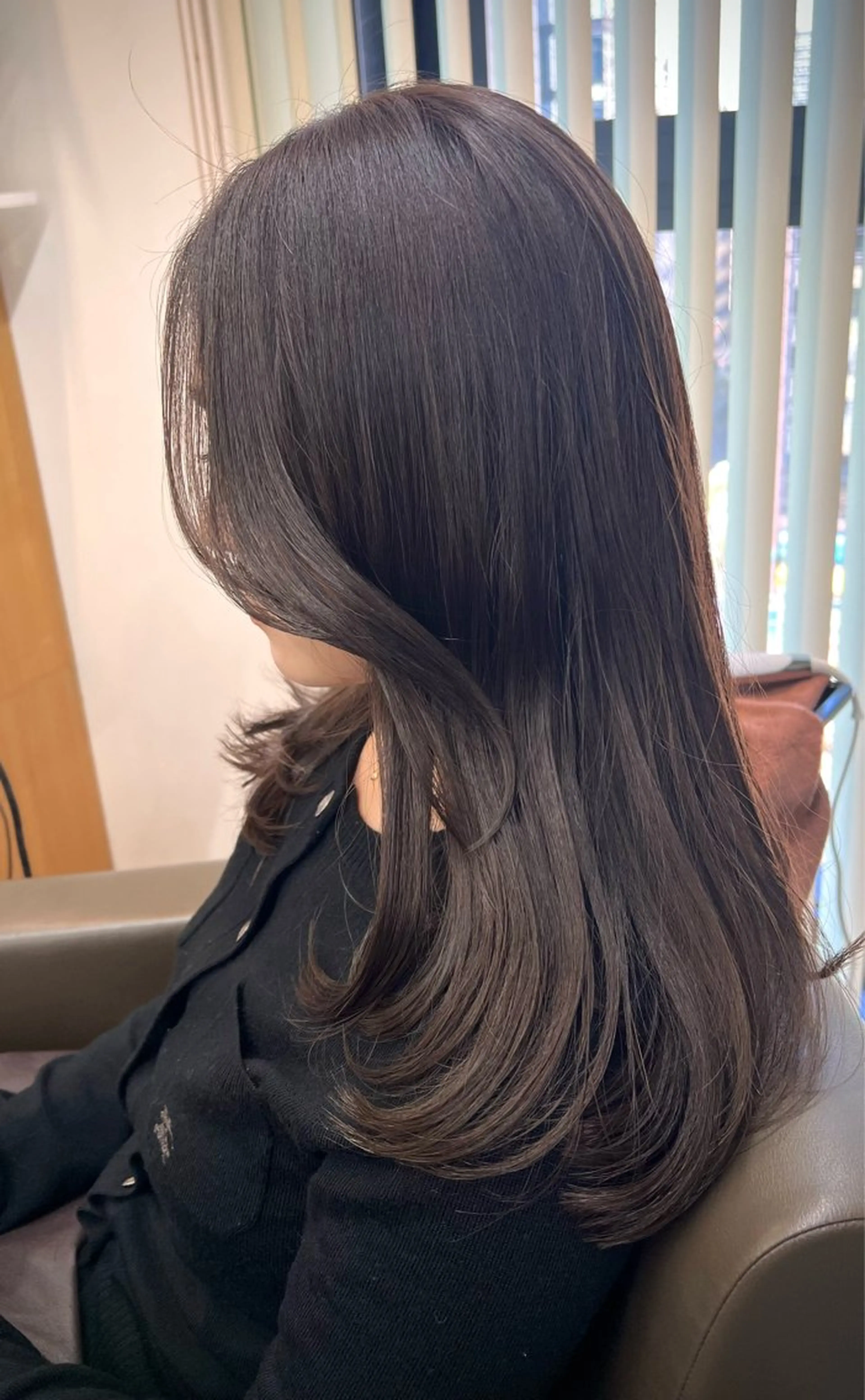 セミロング カラー 透明感カラー グレージュ 透明感カラー/ イルミナカラーヒロキのヘアスタイル