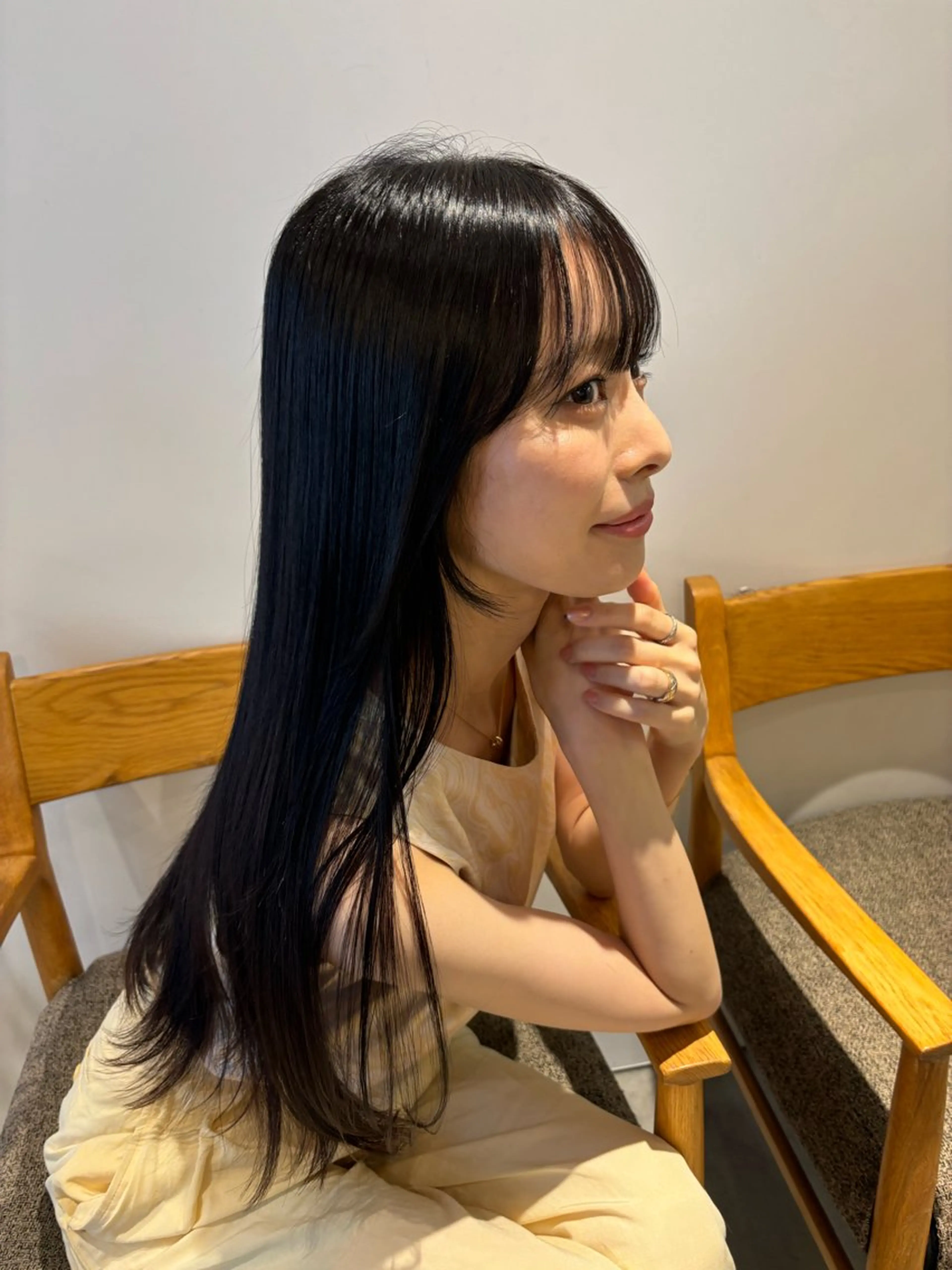 ロング カラー ロング 🫧nari🫧 谷町 大阪のヘアスタイル