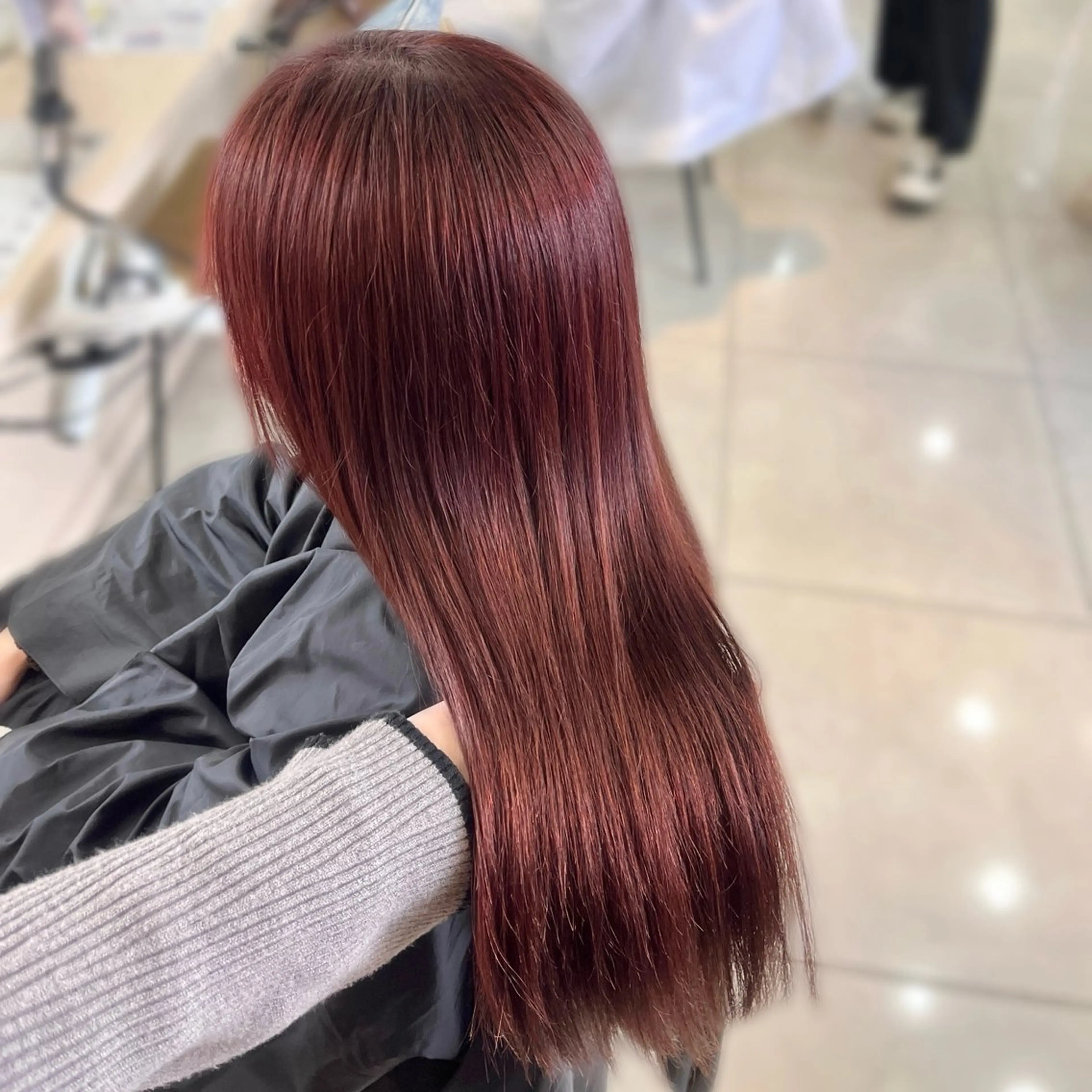 ロング カラー ヘアカラー ガーリー/暖色カラー /横浜/さくらのヘアスタイル