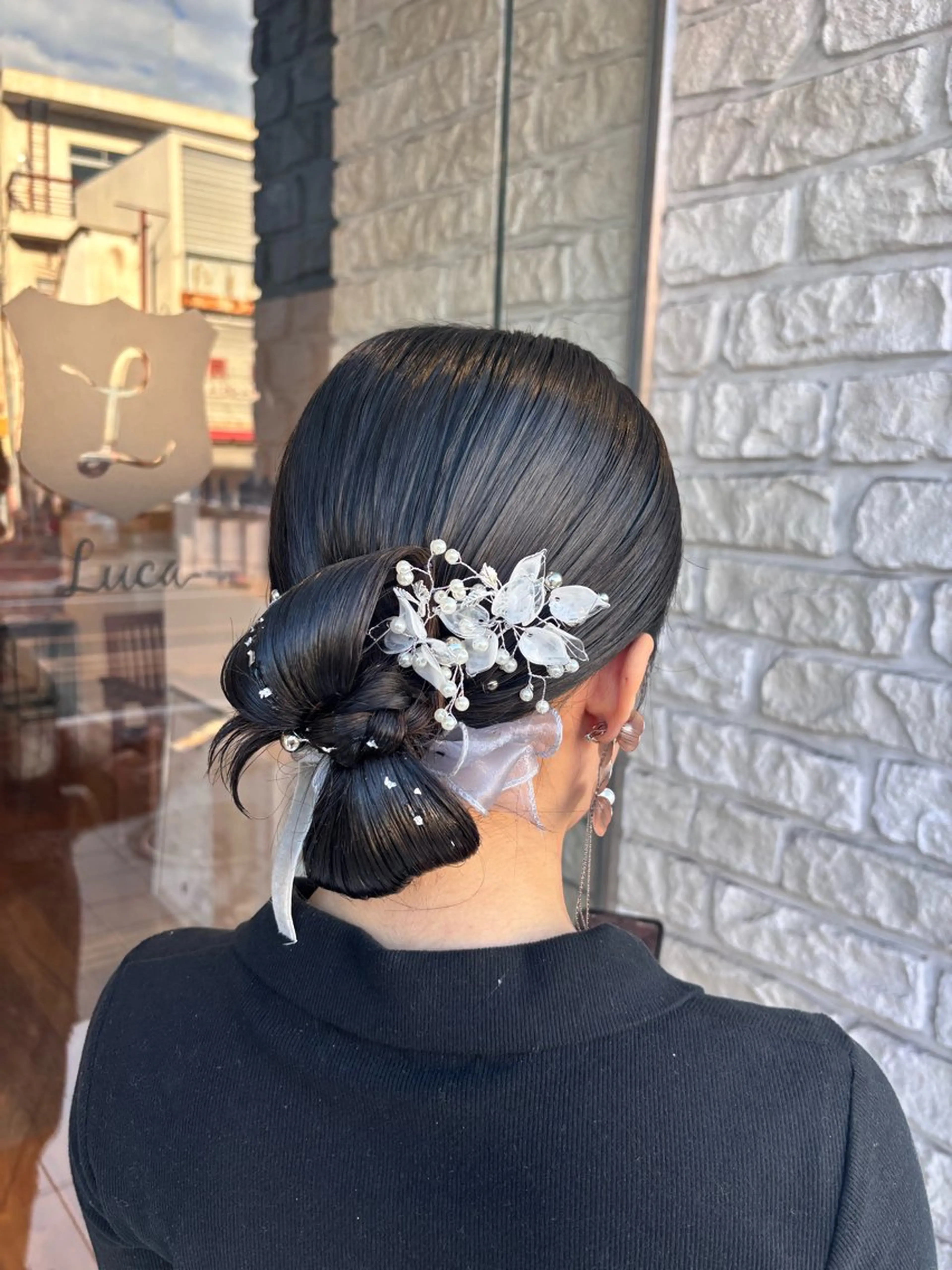 ヘアアレンジ ヘアセット 八木 瑠奈のヘアスタイル