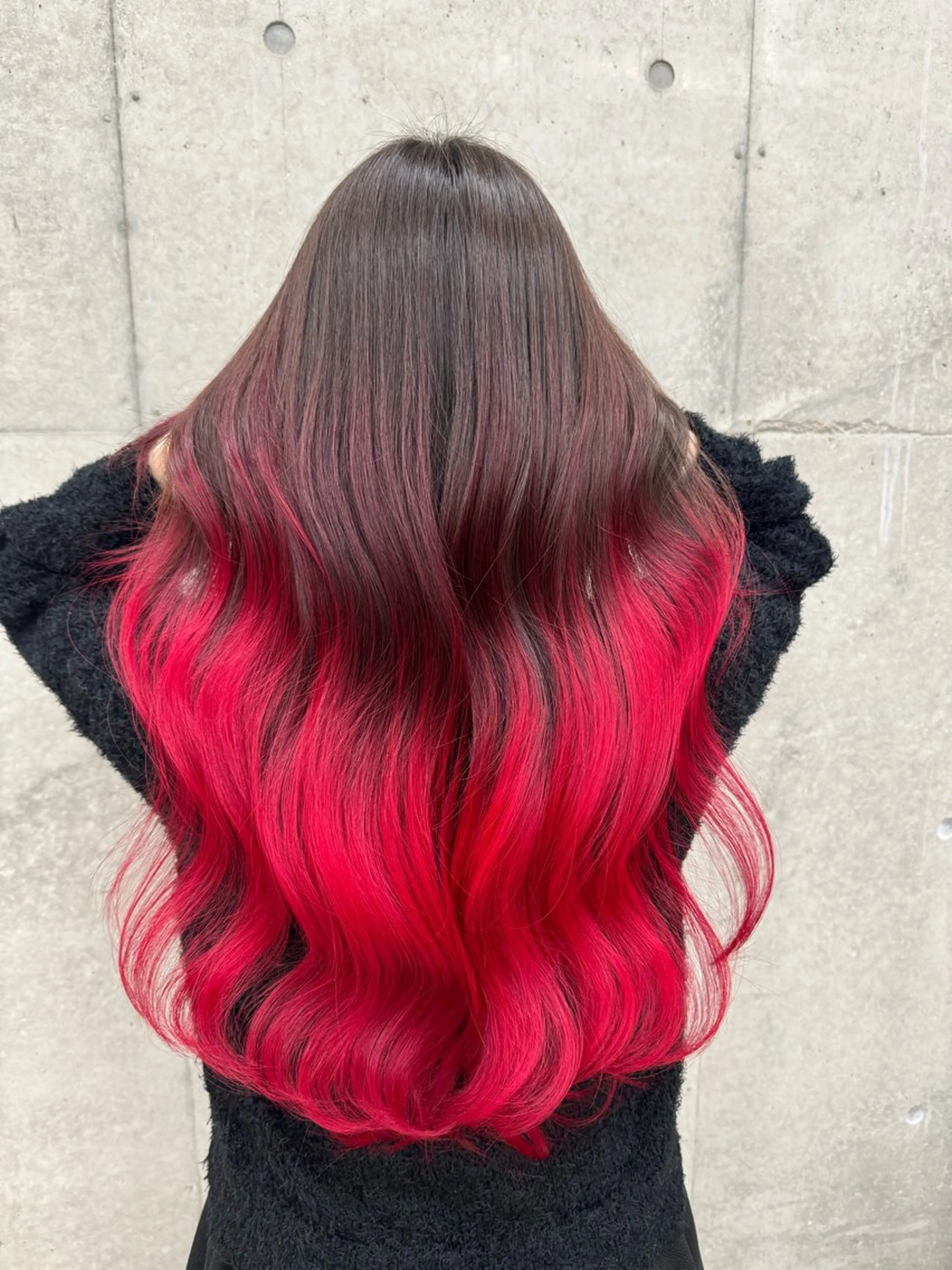 カラー グラデーションカラー ENGOL 名古屋栄所属・萩野下 かきのヘアスタイル