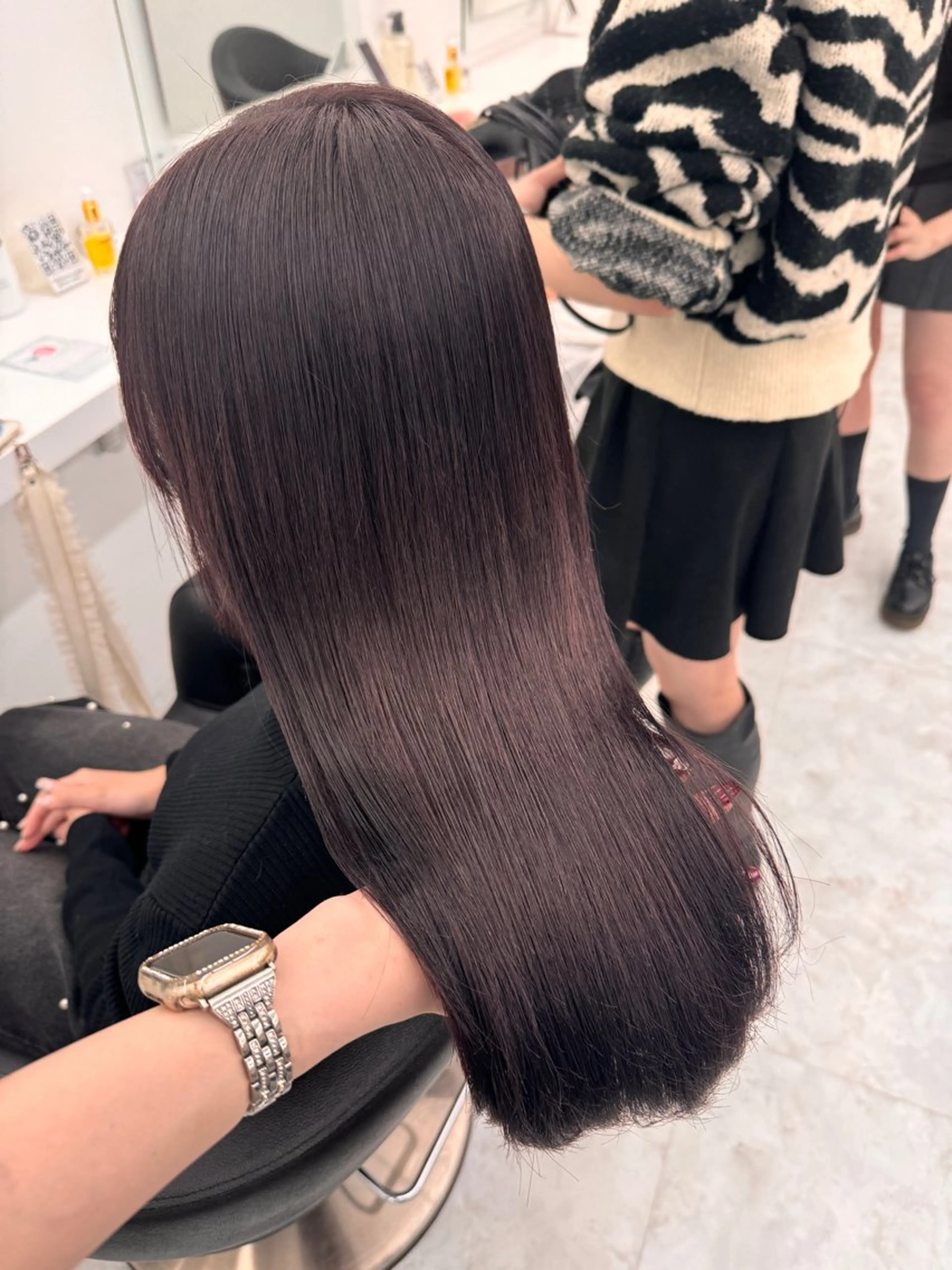 ロング カラー ヘアカラー ヘッドスパ ヘアセット 💖透明感カラー＆暗 髪専門💖Akariのヘアスタイル