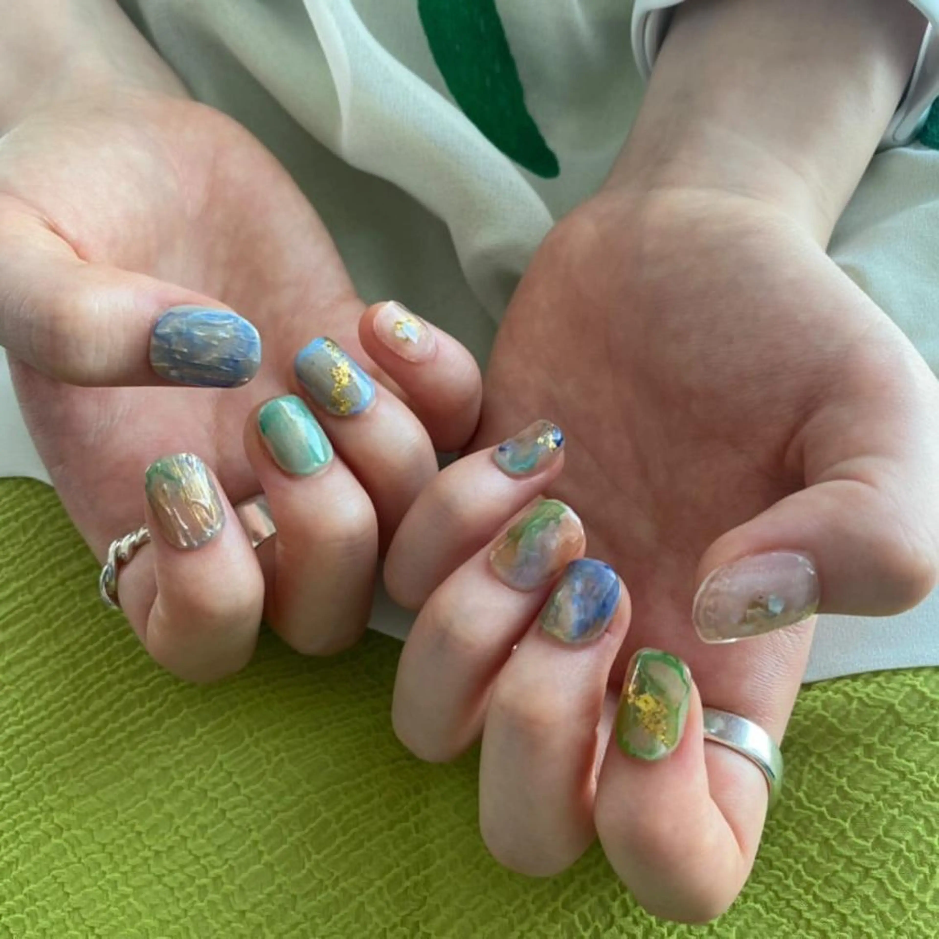 ネイル クリアネイル 持ち込み loulou _nail所属・葛西 知佳のネイルデザイン