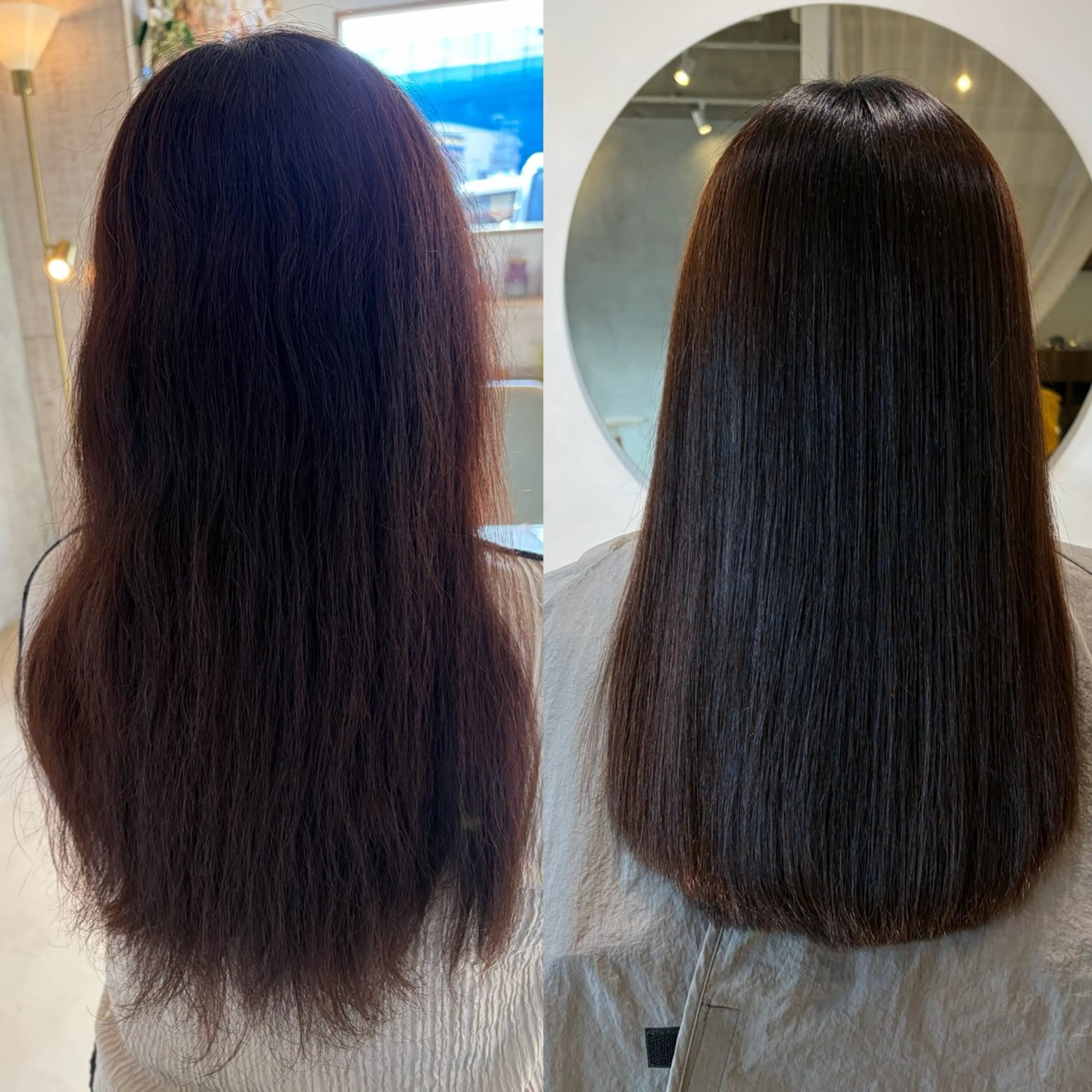 セミロング hairmake mano所属・山下 阿雅のヘアスタイル