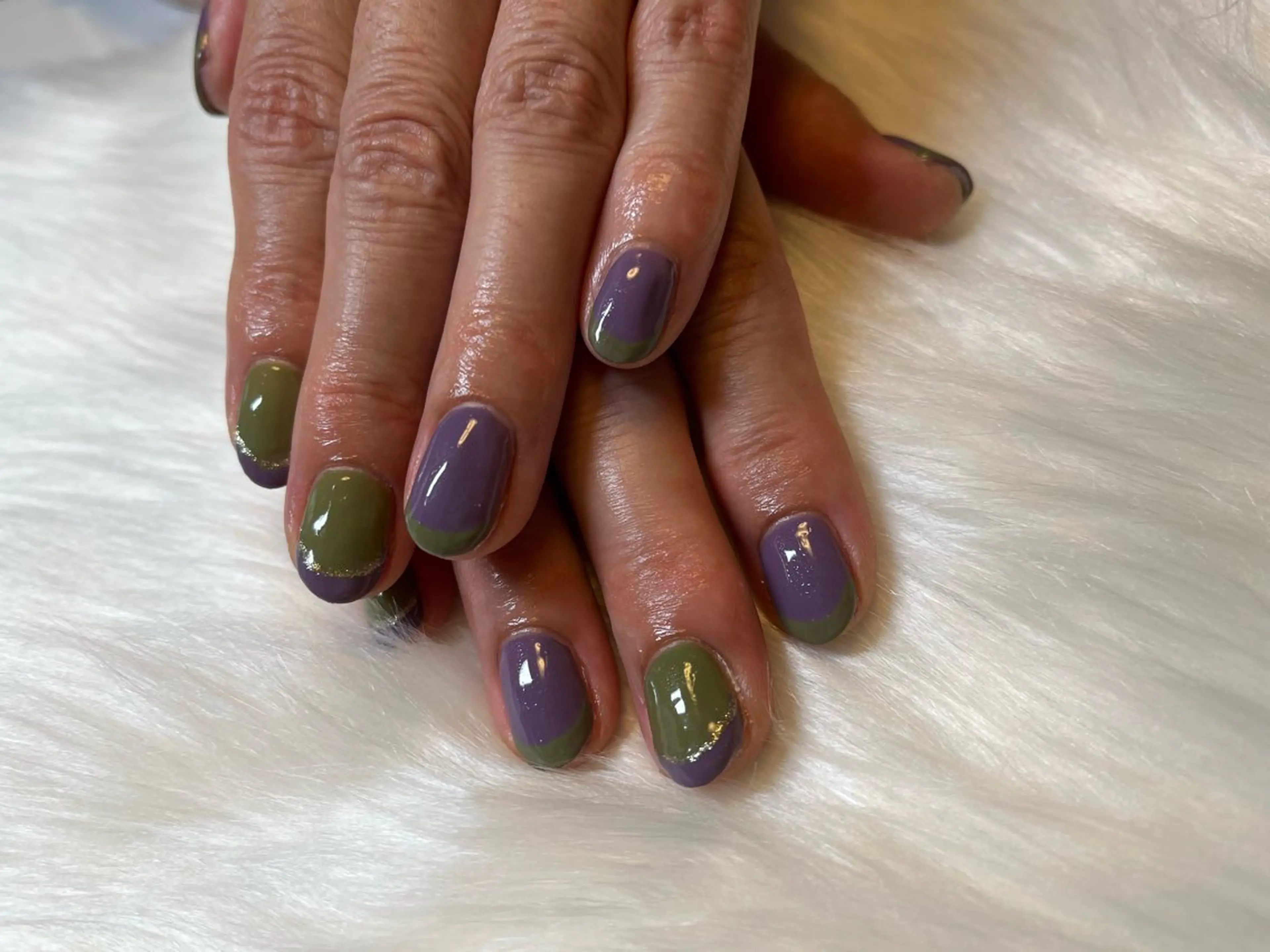 ネイル フレンチネイル ハロウィン ネイルサロン flatのネイルデザイン