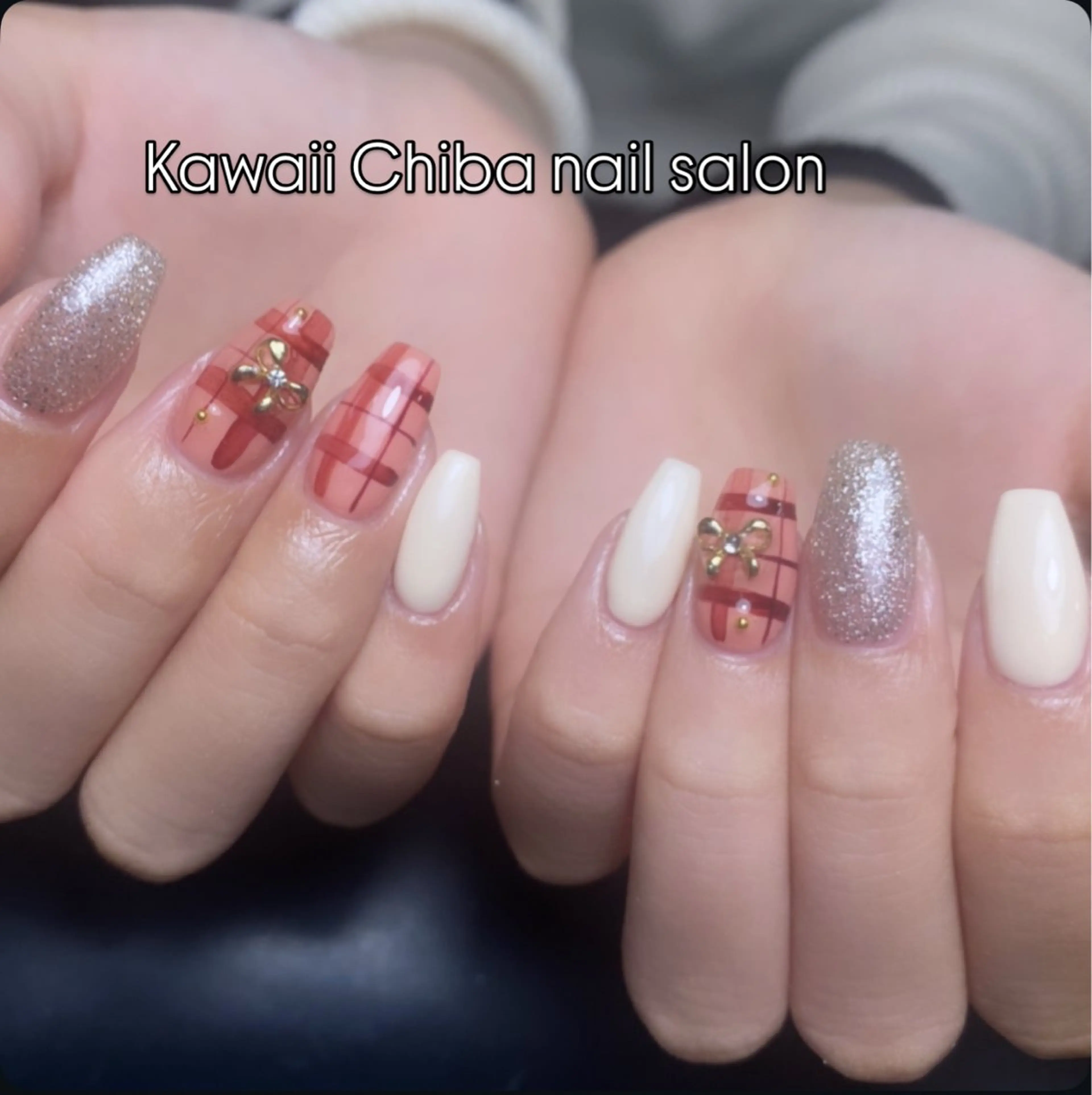 ネイル 長さ出し フレンチネイル ジェルネイル ガーリー 韓国ネイル Kawaii Chiba nailのネイルデザイン