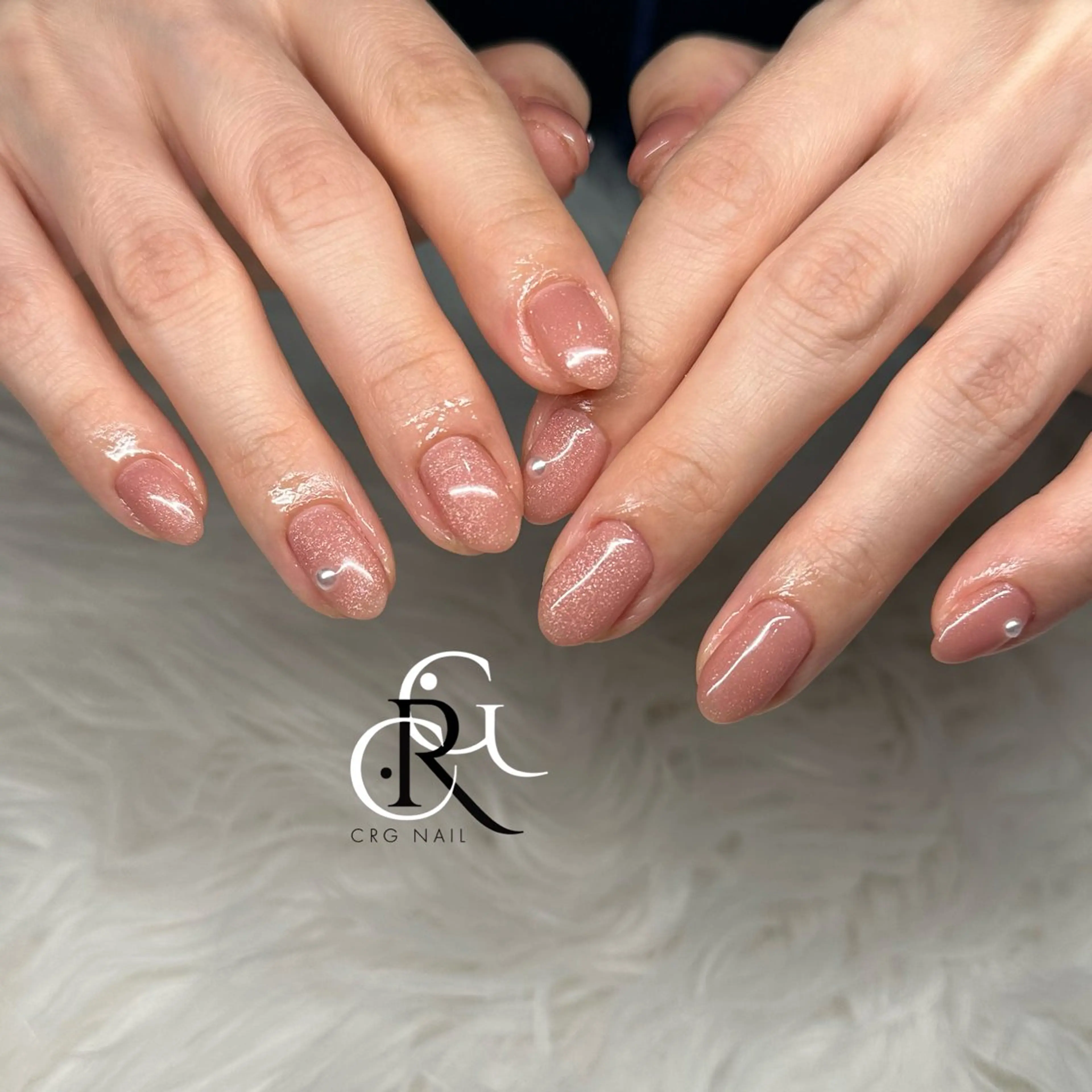 ネイル ラメ(グリッター) マグネットネイル ハンドネイル CRGNAIL TOKOのネイルデザイン
