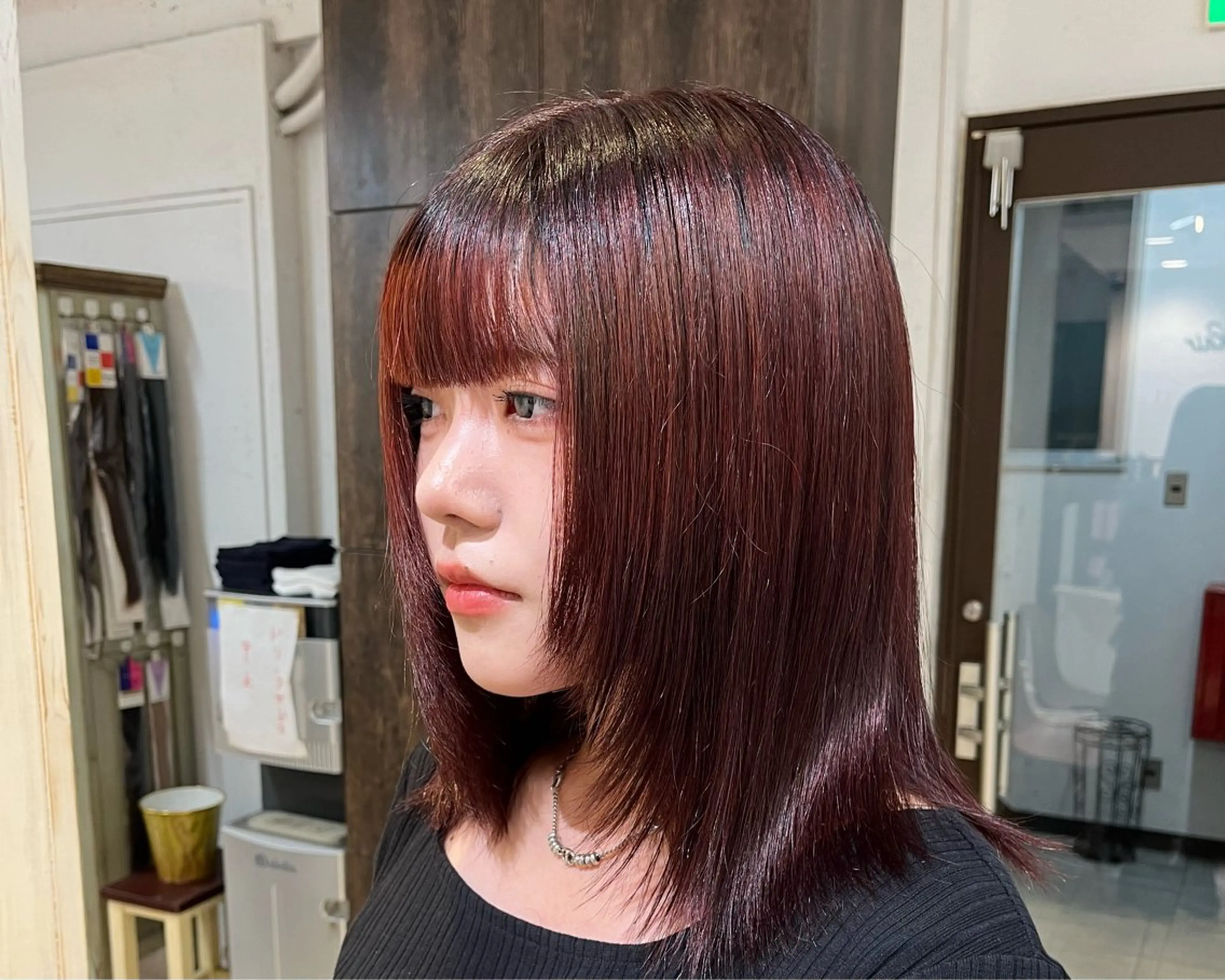 ミディアム カラー ❤️ブリーチ暖色カ ラー❤️NAOのヘアスタイル