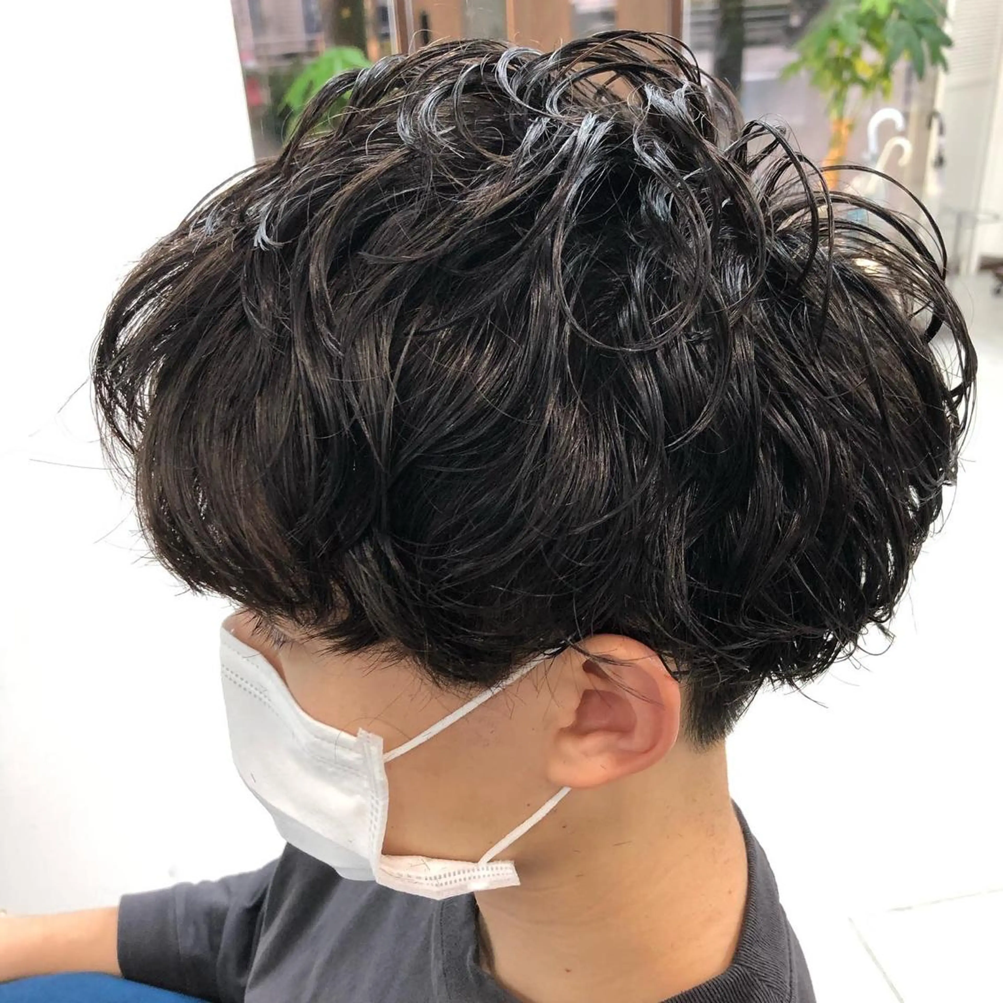 ショート パーマ メンズ マッシュ カット パーマ メンズパーマの達人 /タカシマ　ダイスケのヘアスタイル