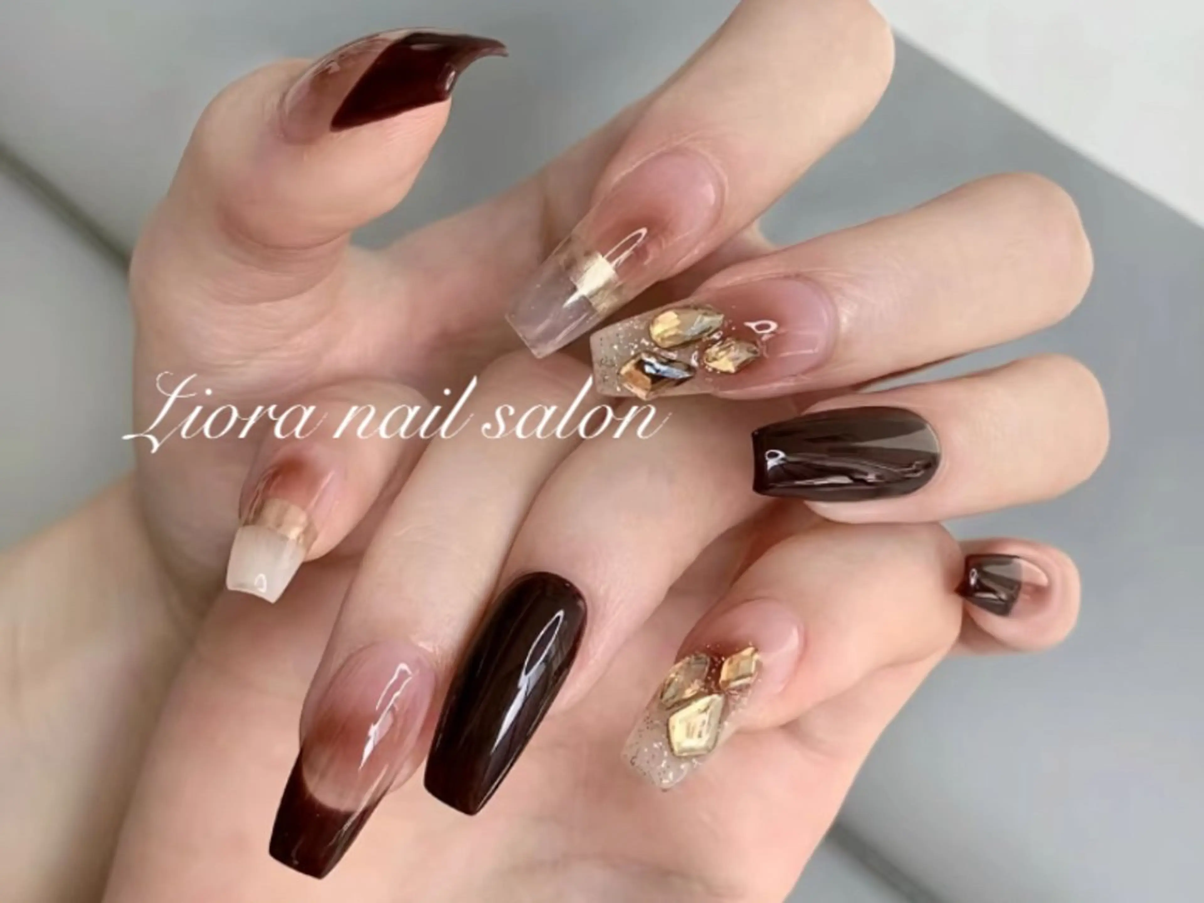 ネイル チークネイル フットネイル フレンチネイル ジェルネイル ガーリー ハンドネイル Liora ネイルサロン所属・Liora nail salonのネイルデザイン