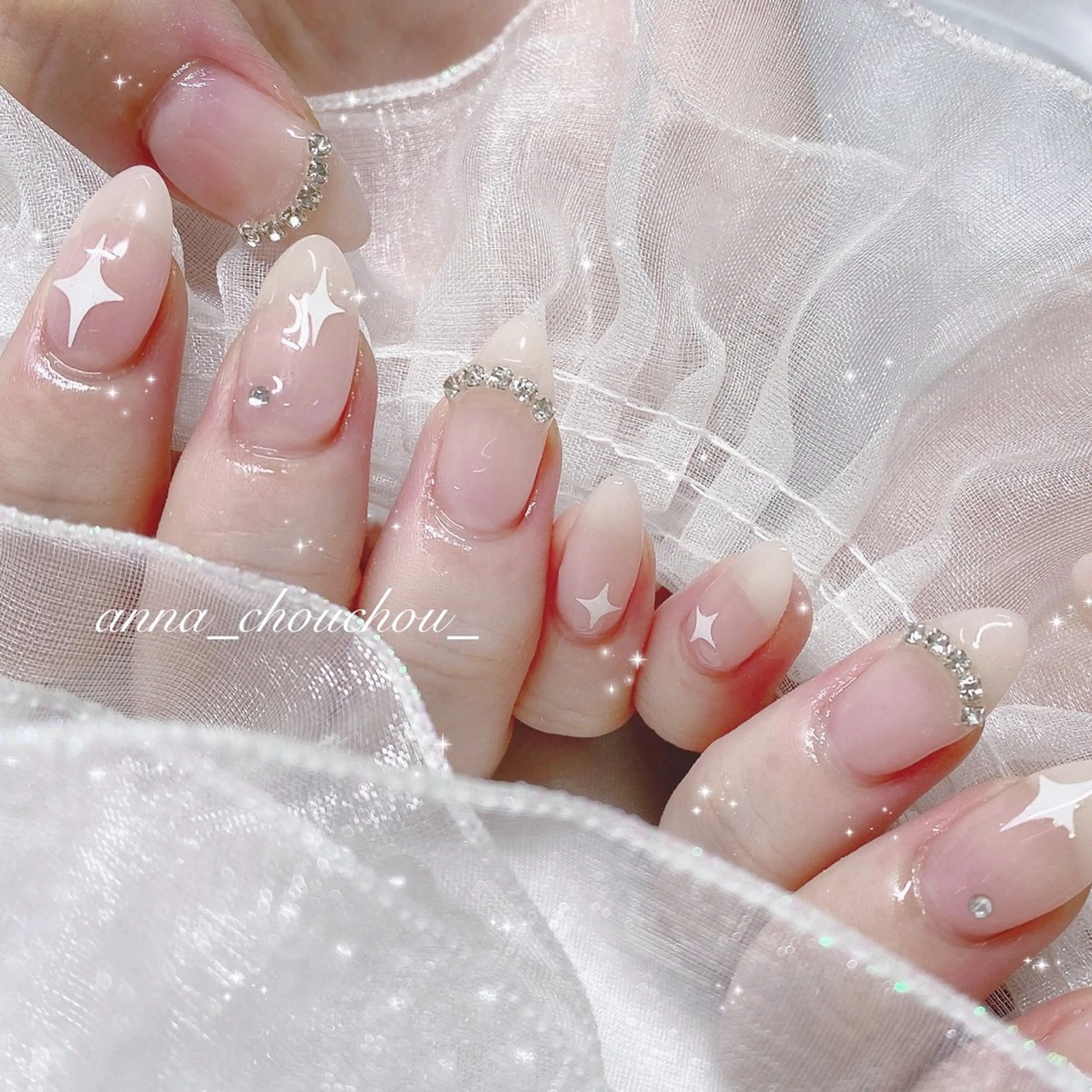 ネイル ハンドネイル Anna Sano⭐️のネイルデザイン