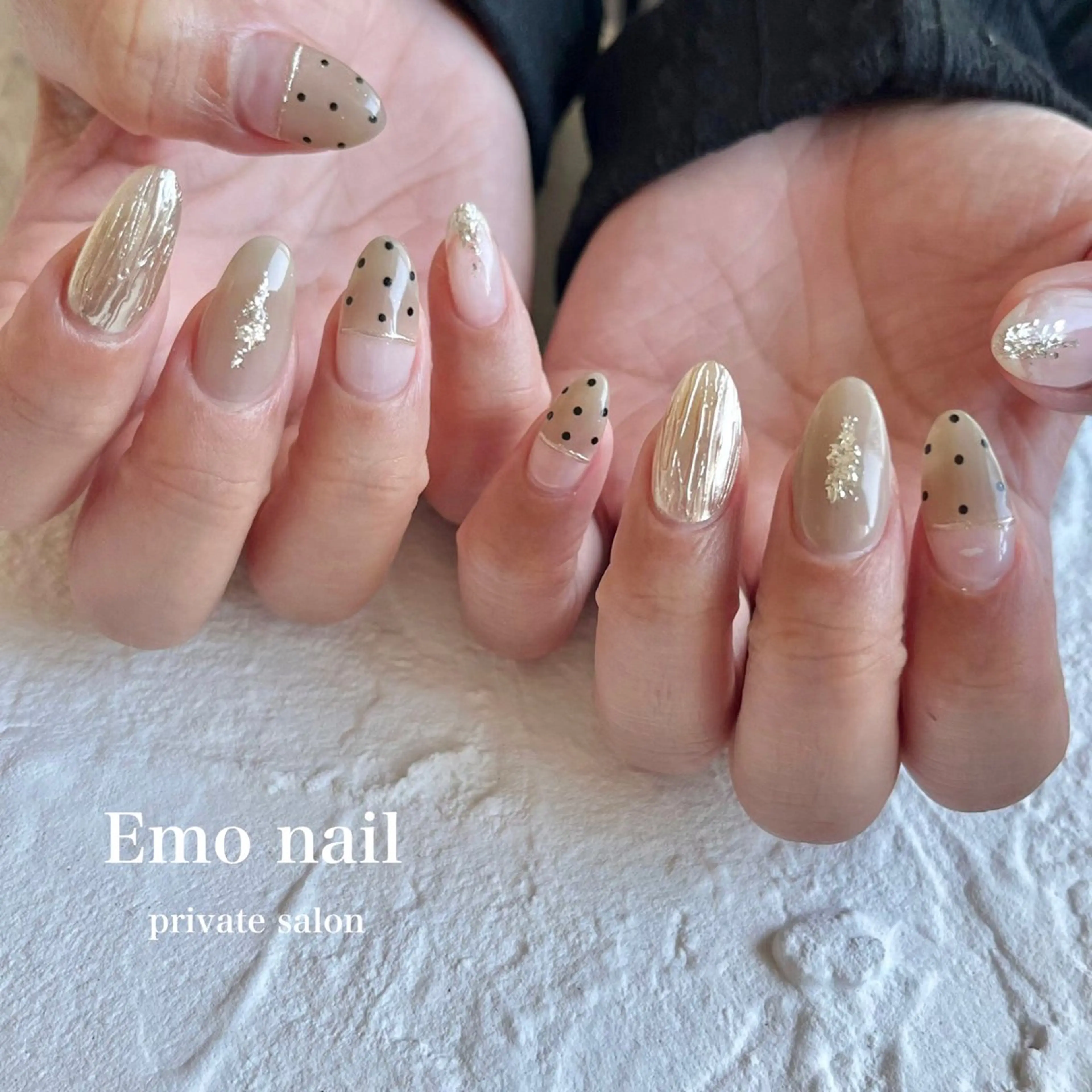 ネイル ハンドネイル 【子連れ可能🧸】 Emo　nailのネイルデザイン