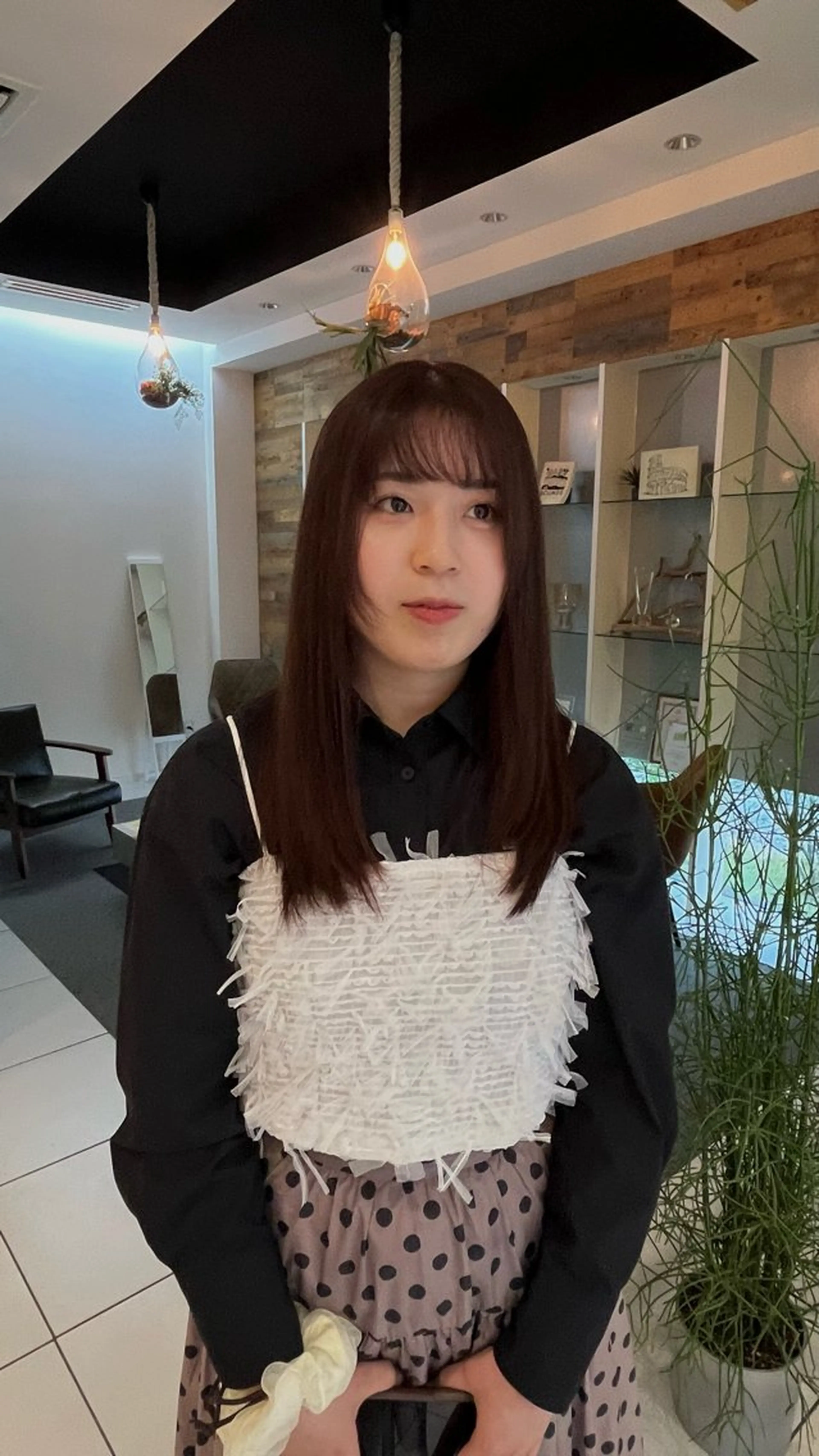 ロング カラー ヘアカラー ナカハラ フウカのヘアスタイル