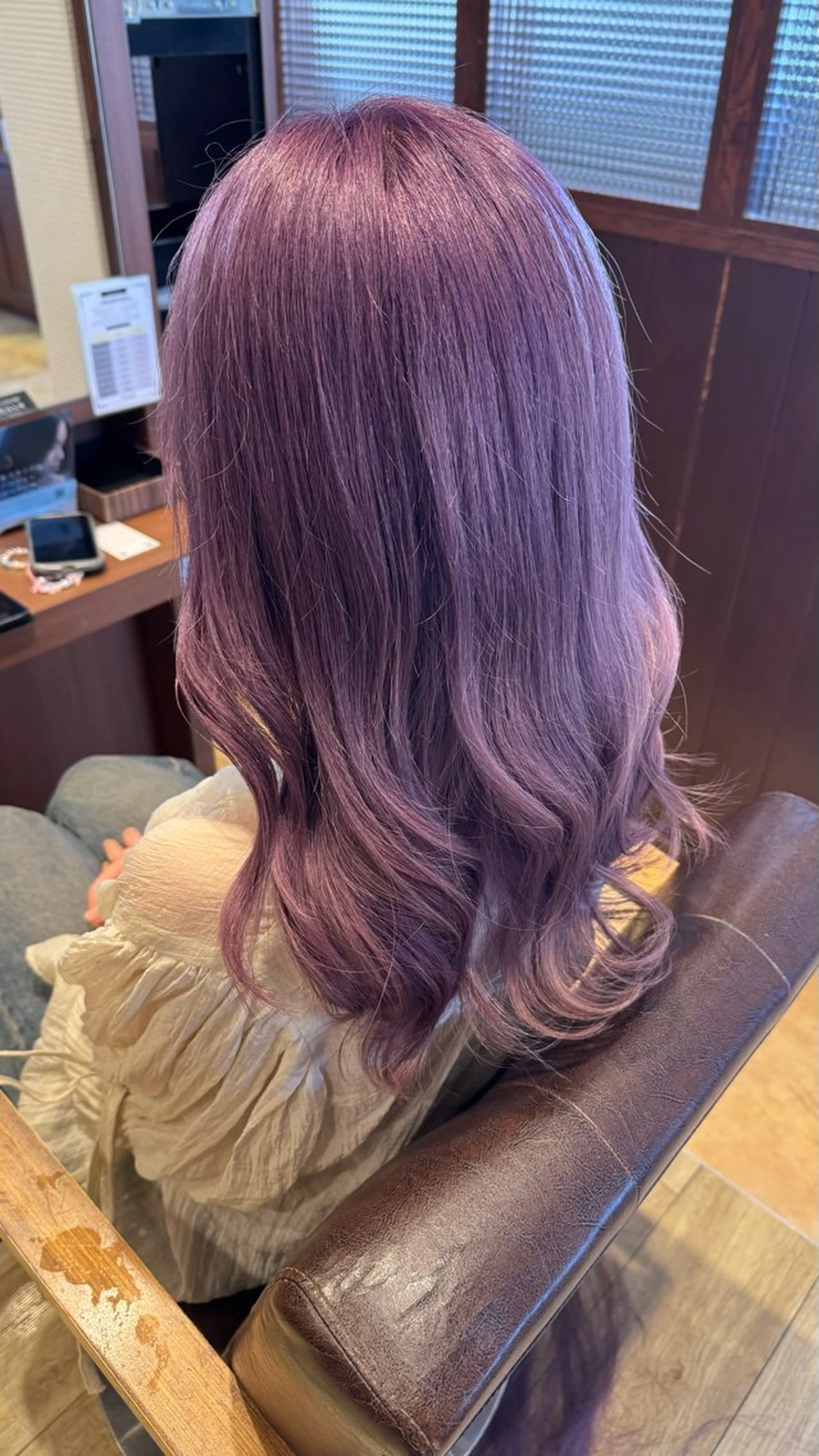 ロング カット ヘアカラー ブランシェ神領店 稲垣 葵のヘアスタイル