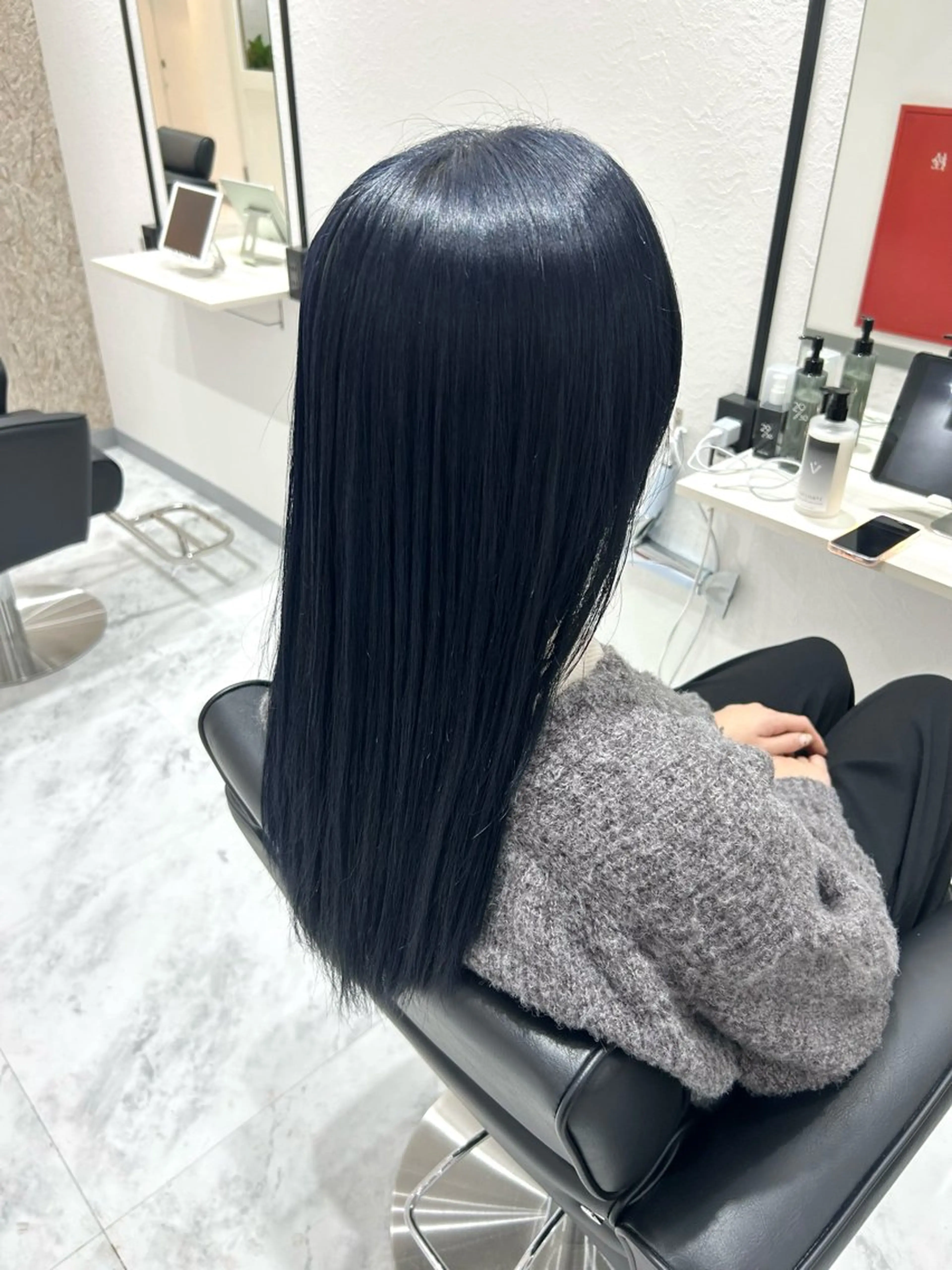 ロング カラー カット ヘアカラー Via  京都烏丸所属・ハイトーン/髪質改善 /レイヤー/りなのヘアスタイル