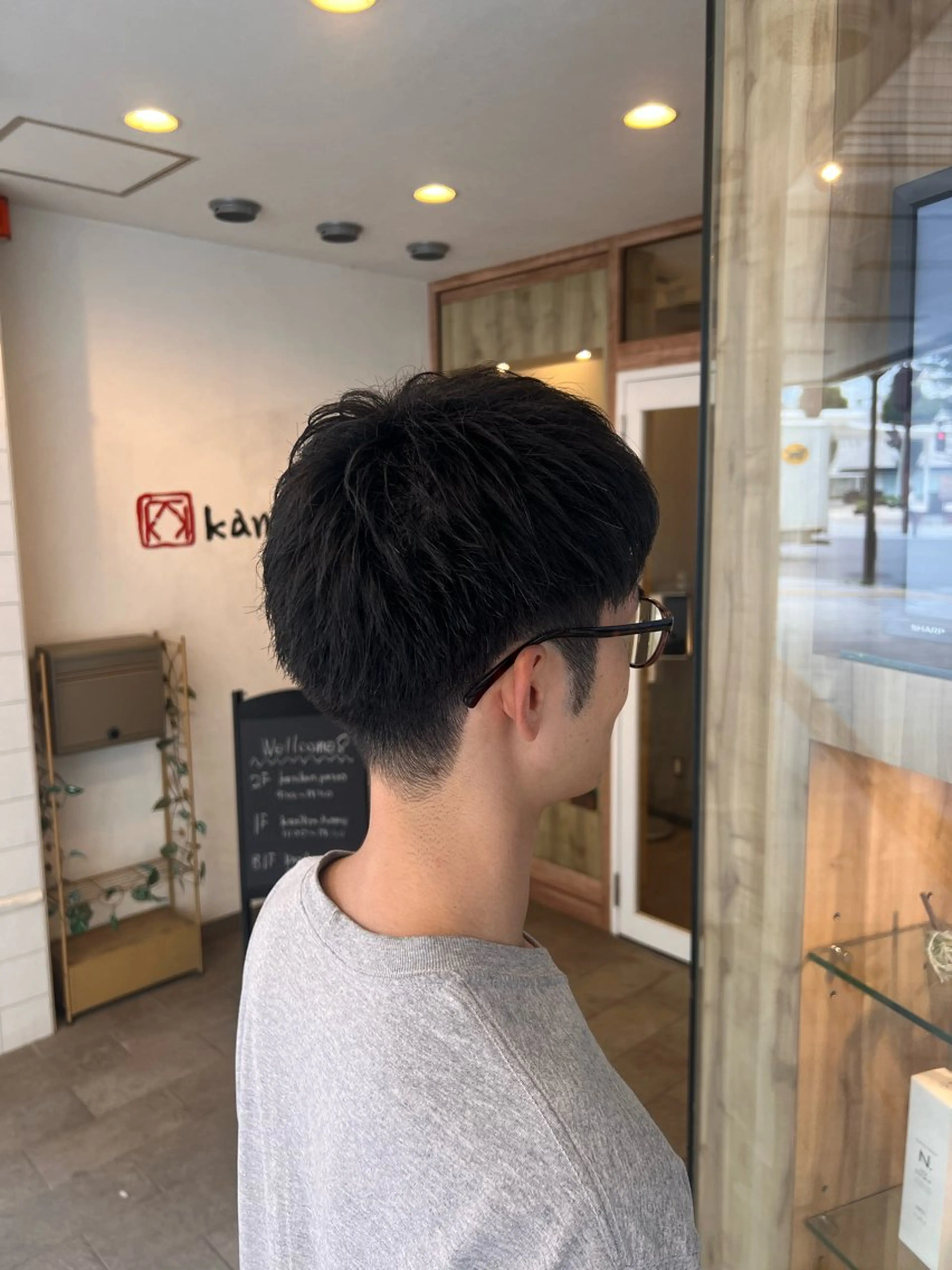 メンズ マッシュ 刈り上げ kamiken.ajito所属・赤間 正人のヘアスタイル