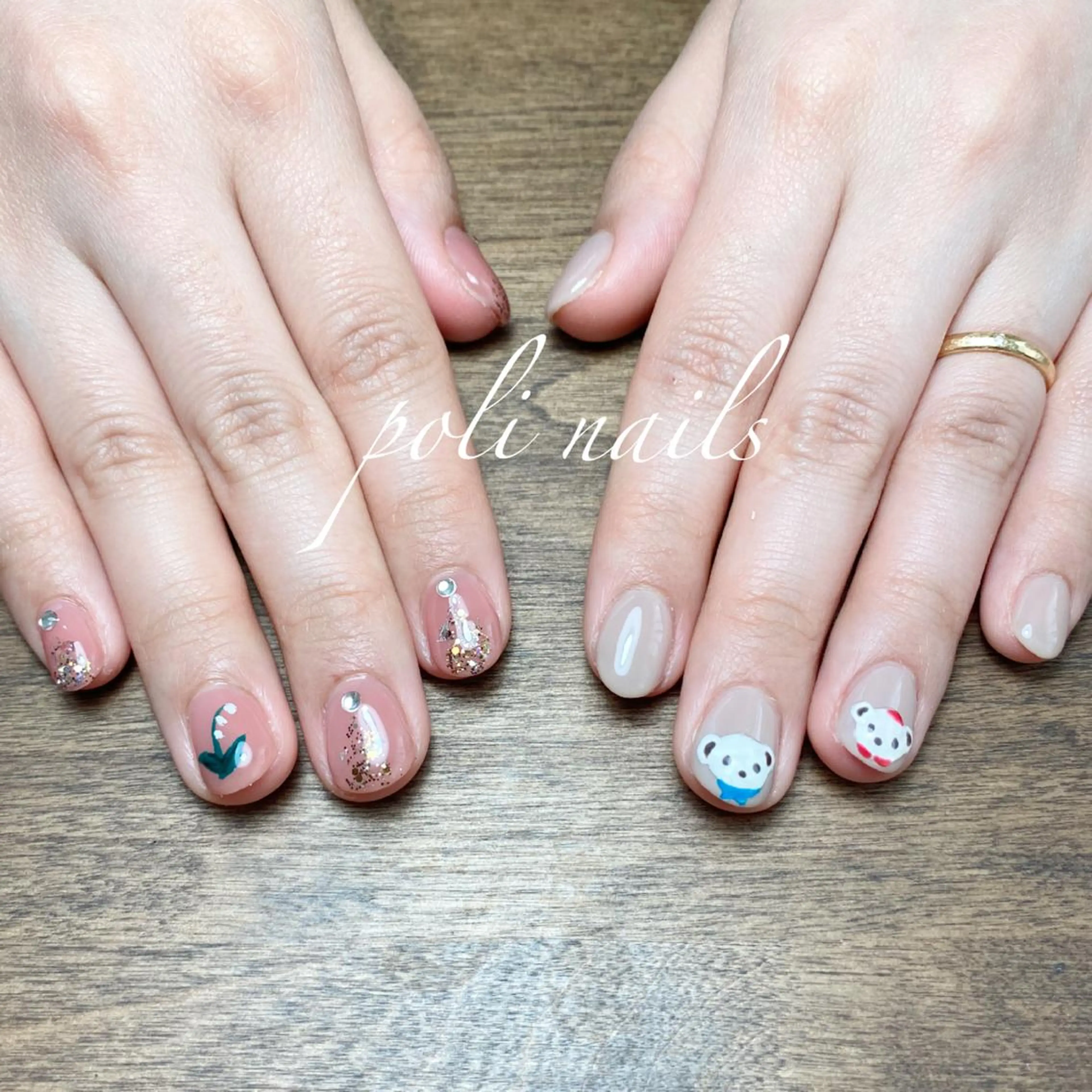 ネイル poli nailsのネイルデザイン