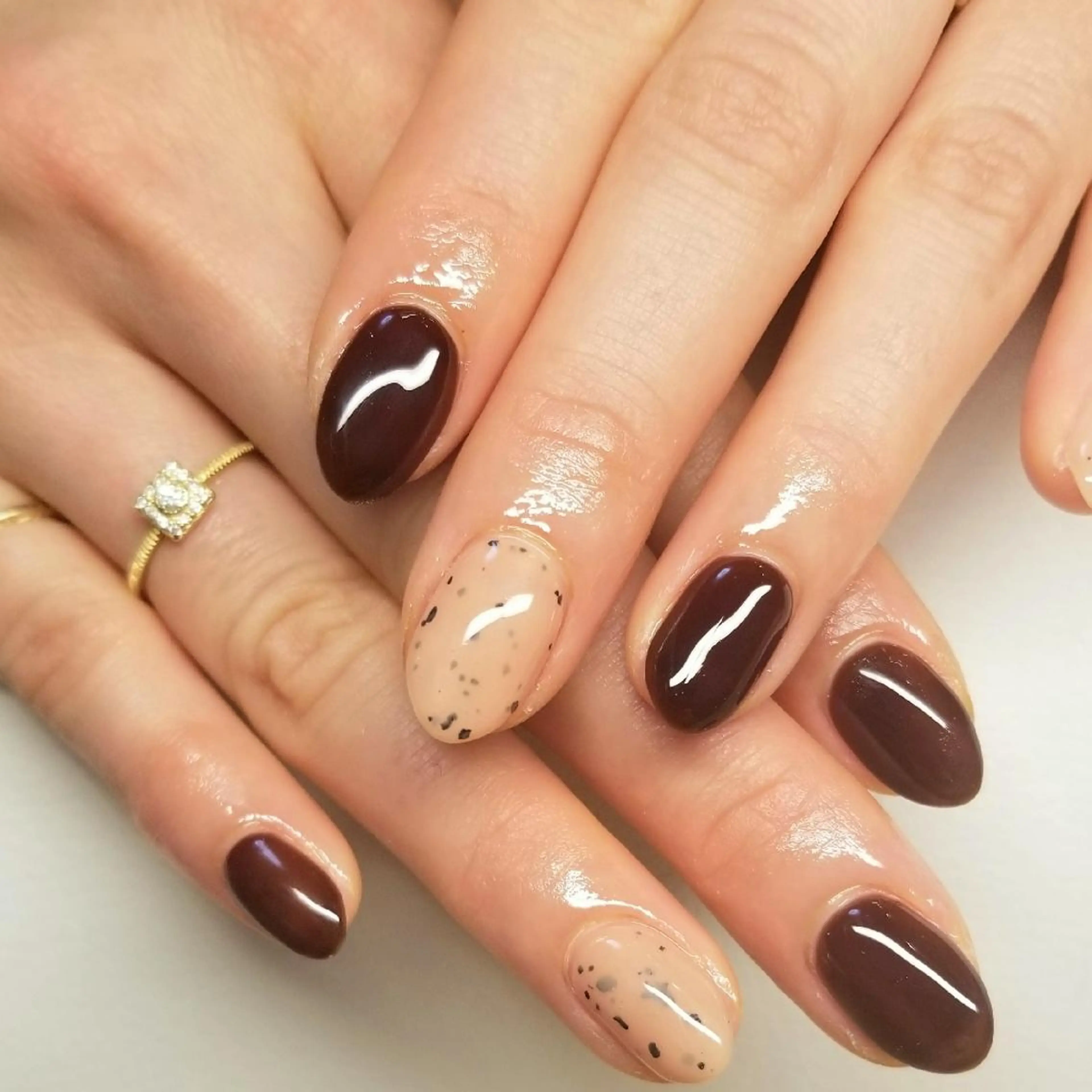 ネイル ジェルネイル シンプルネイル L'instant  Nail Artzのネイルデザイン