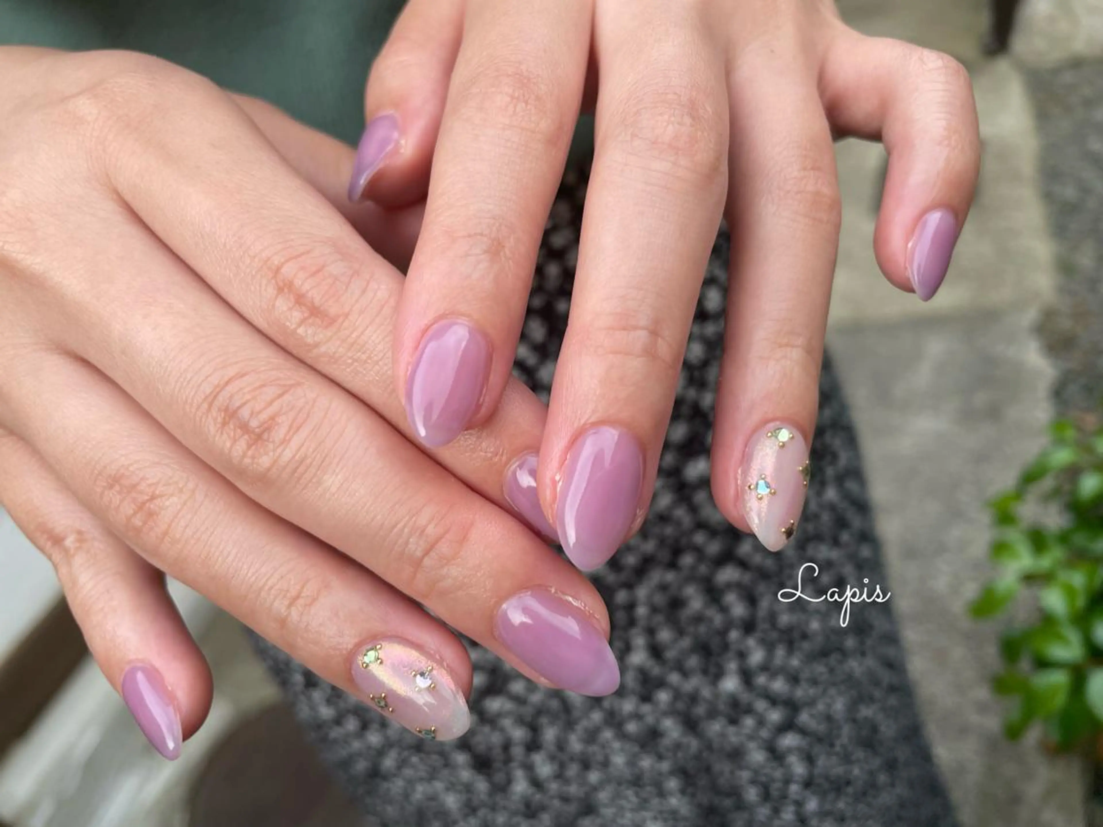 ネイル ハンドネイル Lapis *のネイルデザイン