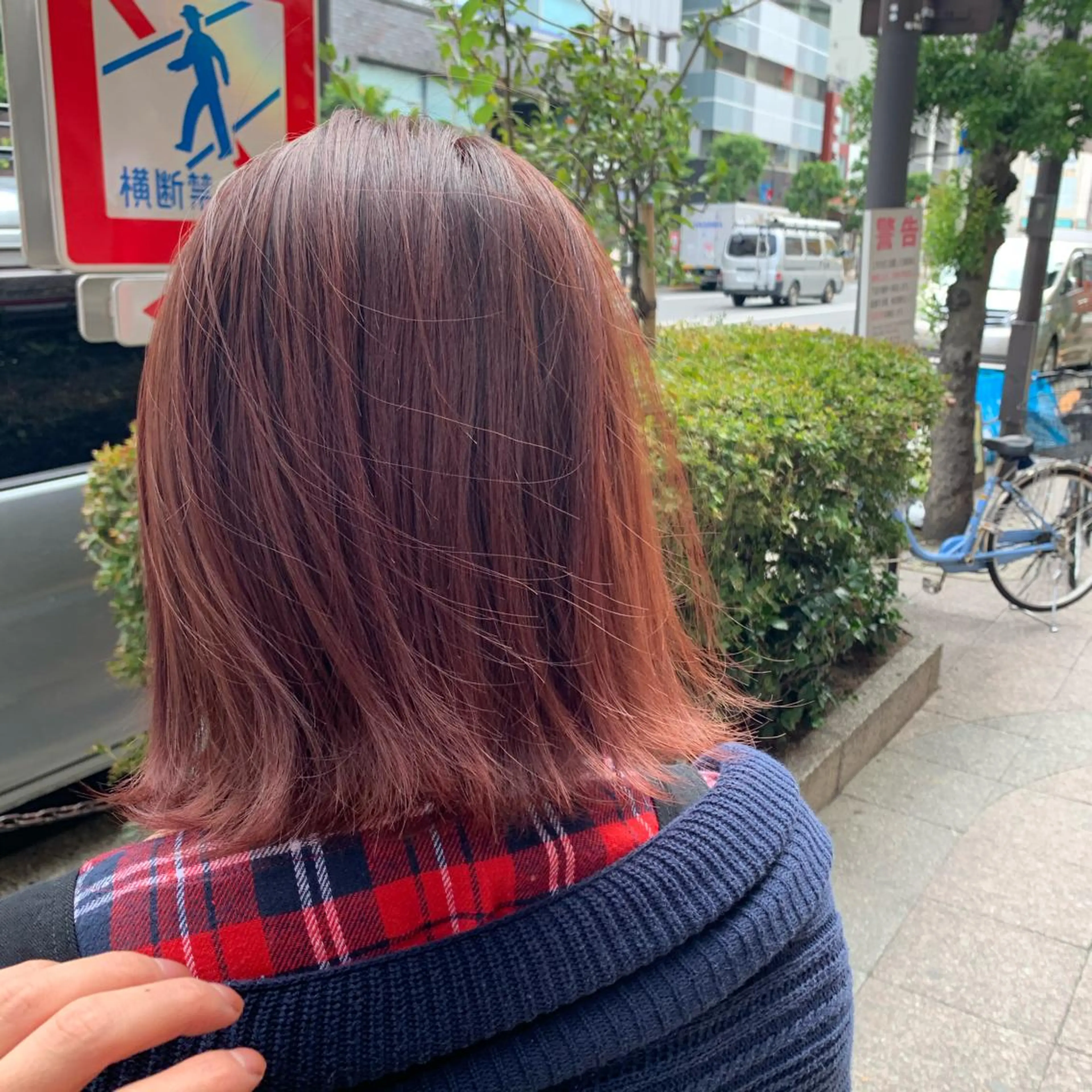 ミディアム カット ヘアカラー トリートメント 🟤TAP🟤 木曳野　金沢店のヘアスタイル