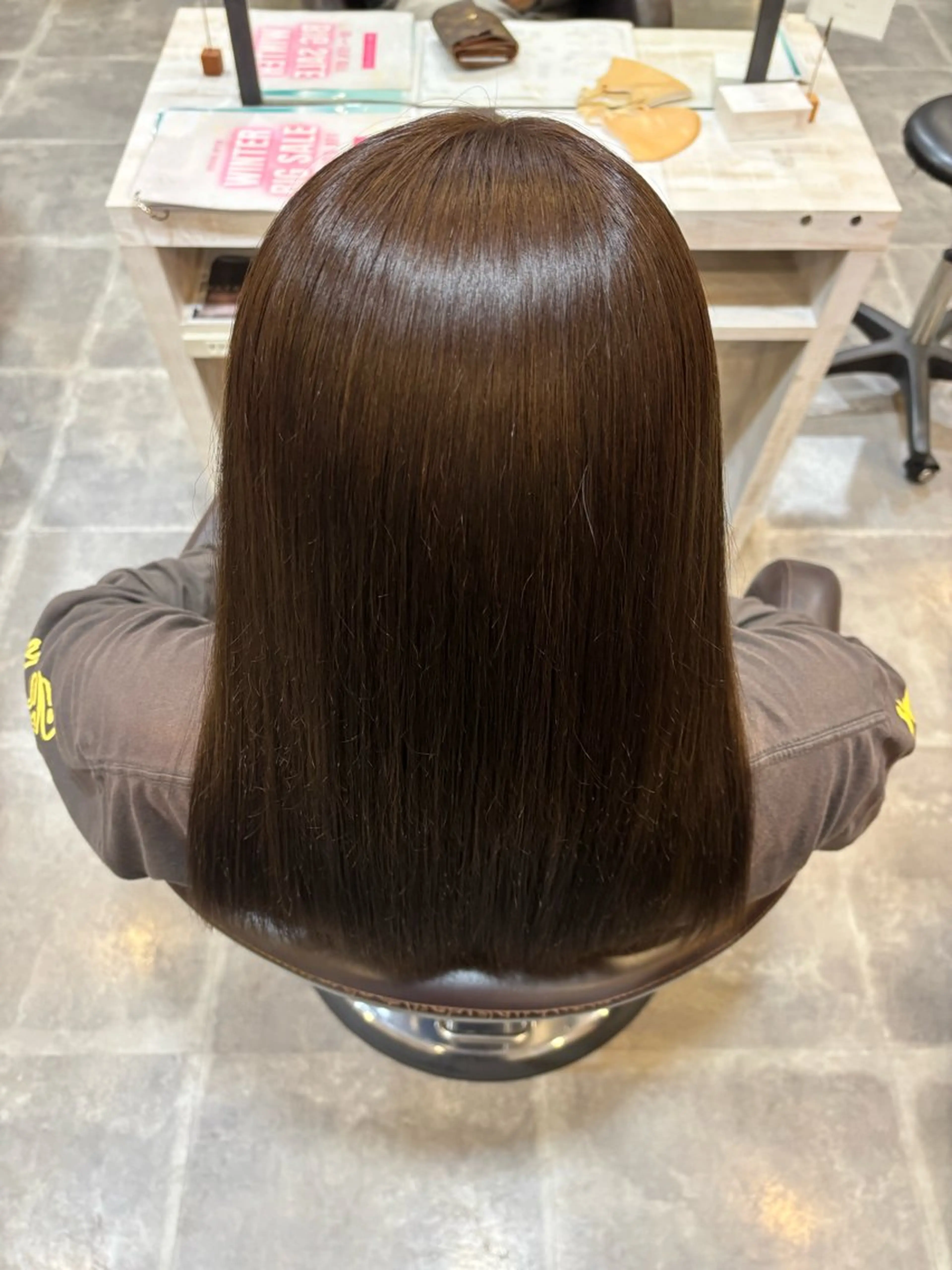 ロング Bonheur/ 荒木 厚晴/髪質改善のヘアスタイル