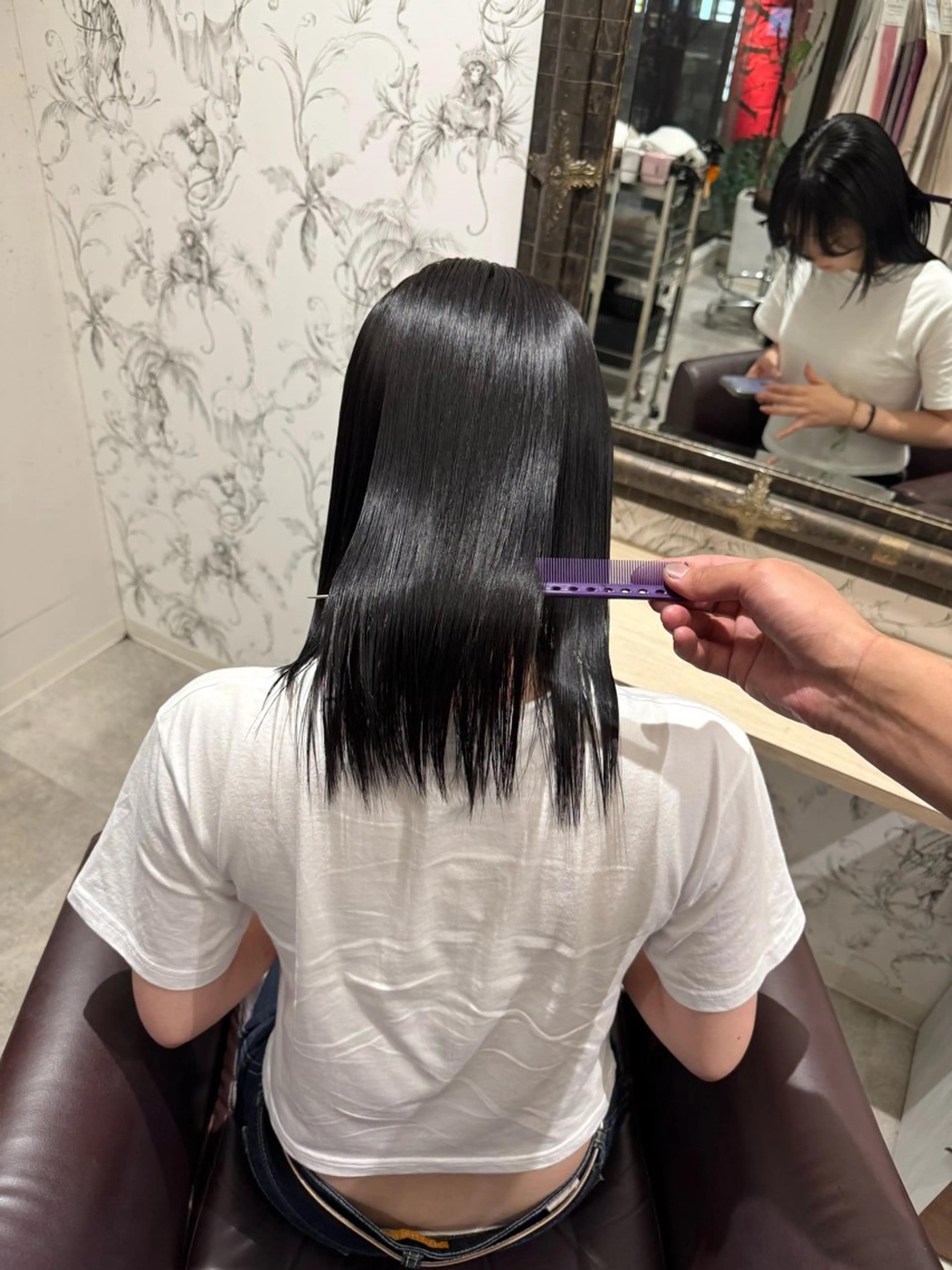 髪質改善トリートメントの写真