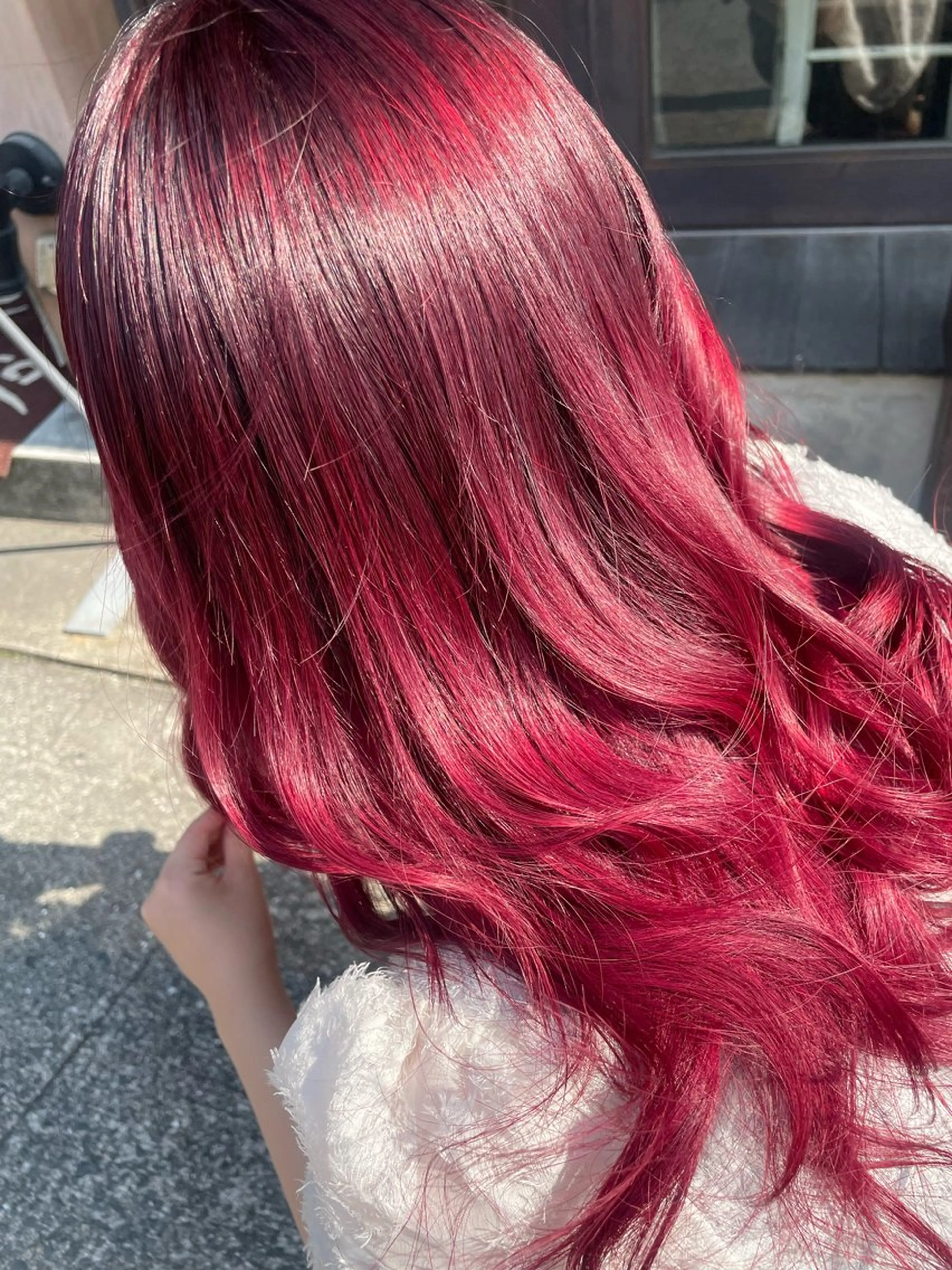 ロング ズシ ヒカルのヘアスタイル