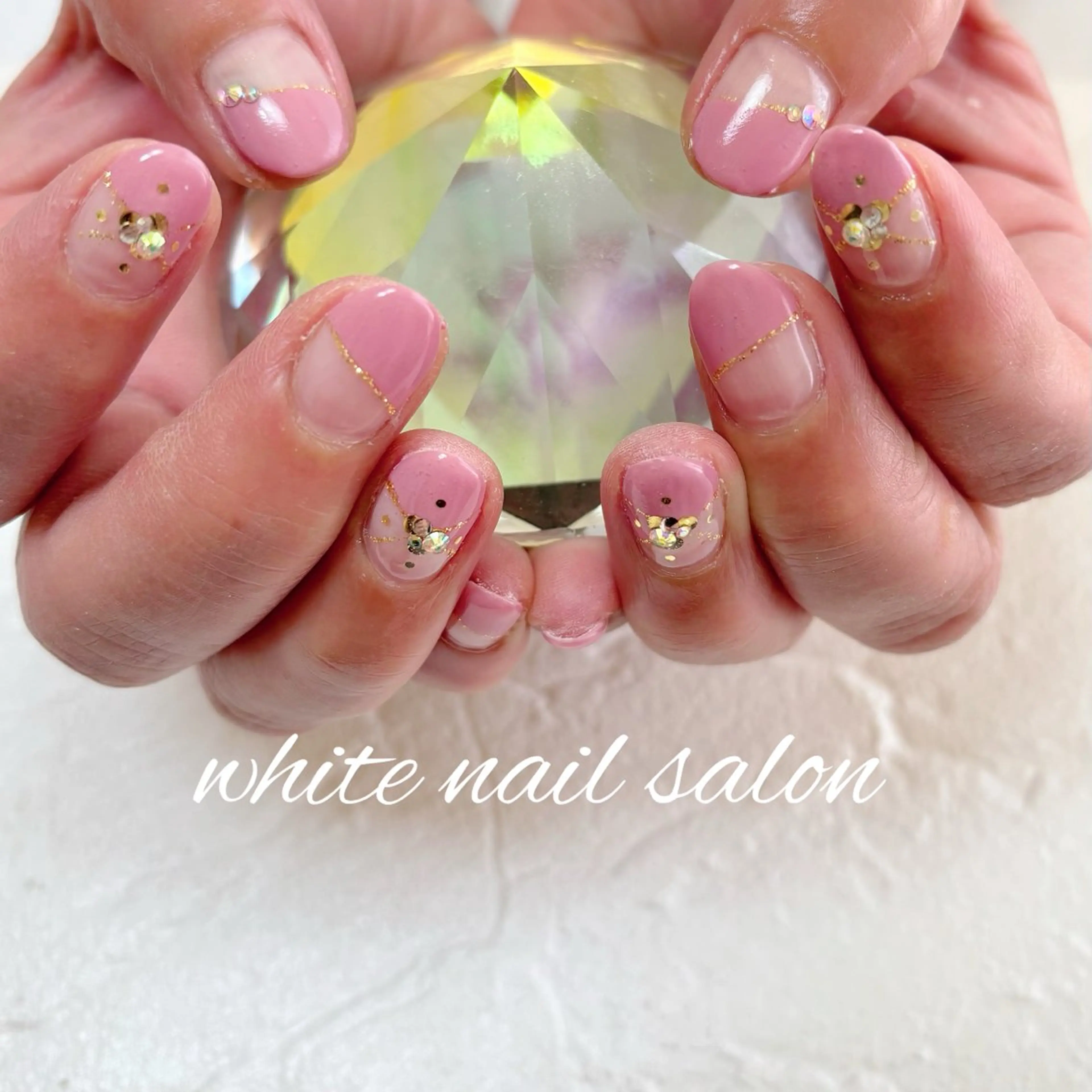 ネイル フットネイル ハンドネイル white nail salonのネイルデザイン