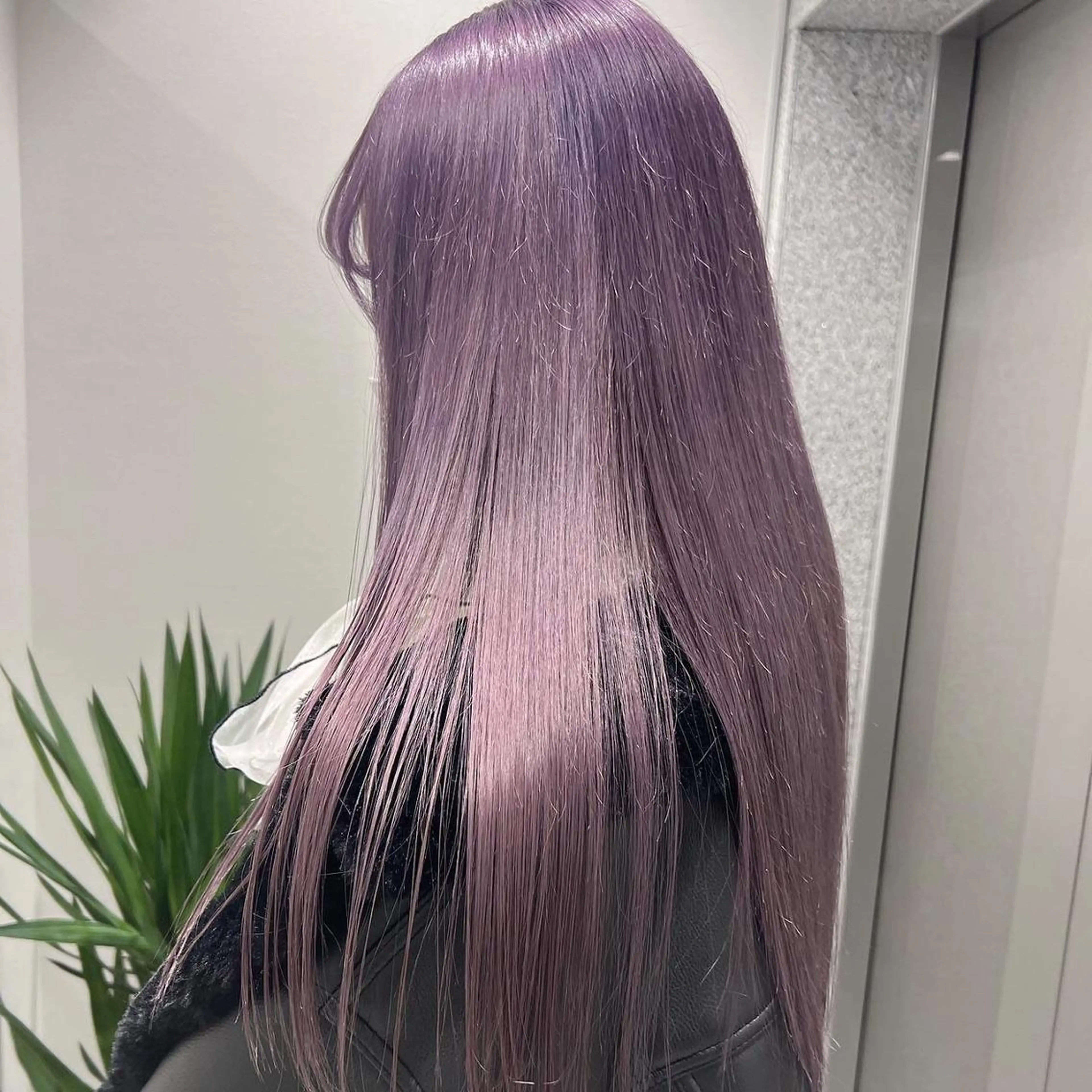 セミロング ヘアカラー トリートメント 🎀愛されピンク ラベンダー💜ゆいのヘアスタイル