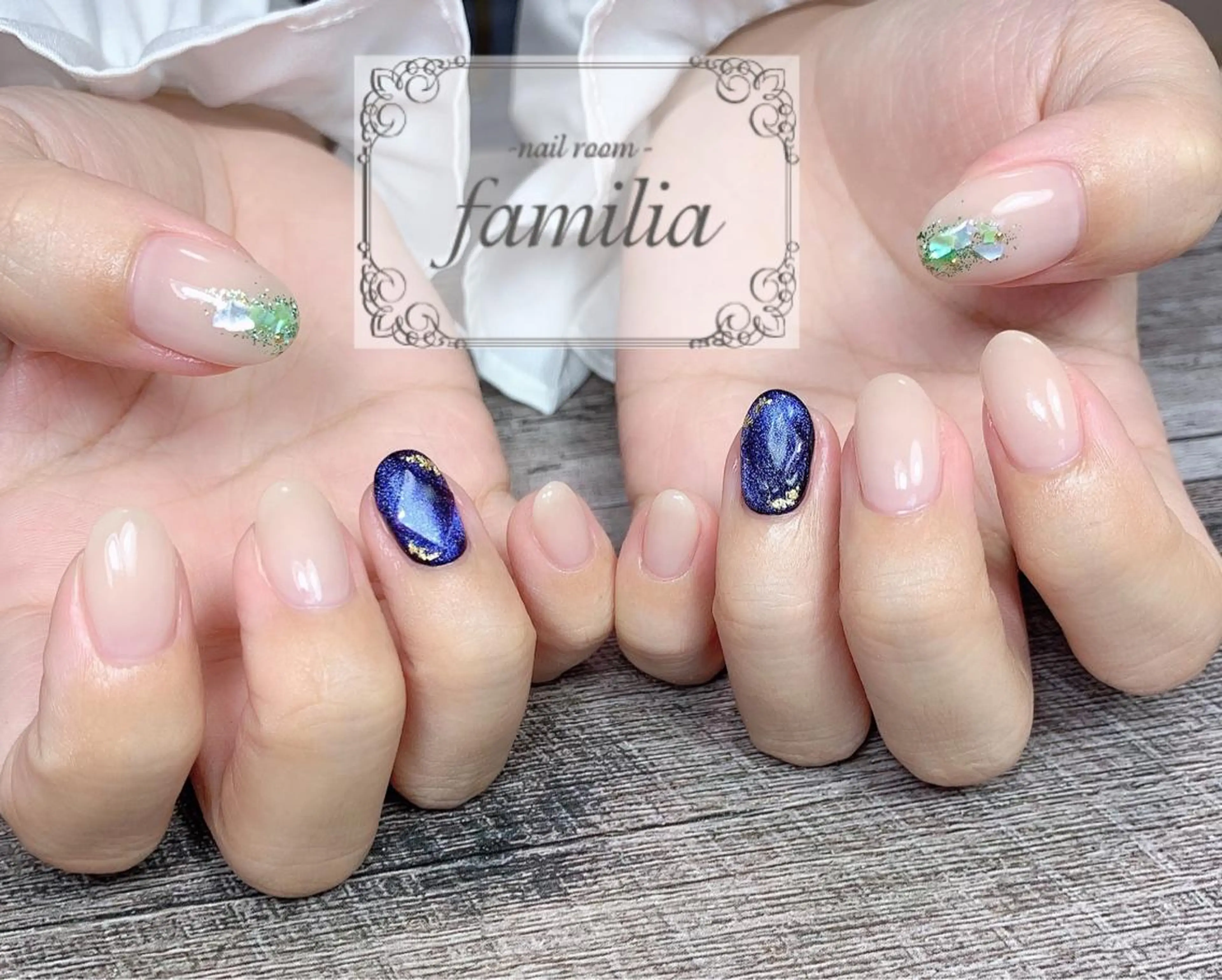 ネイル ハンドネイル -nailroom- familiaのネイルデザイン