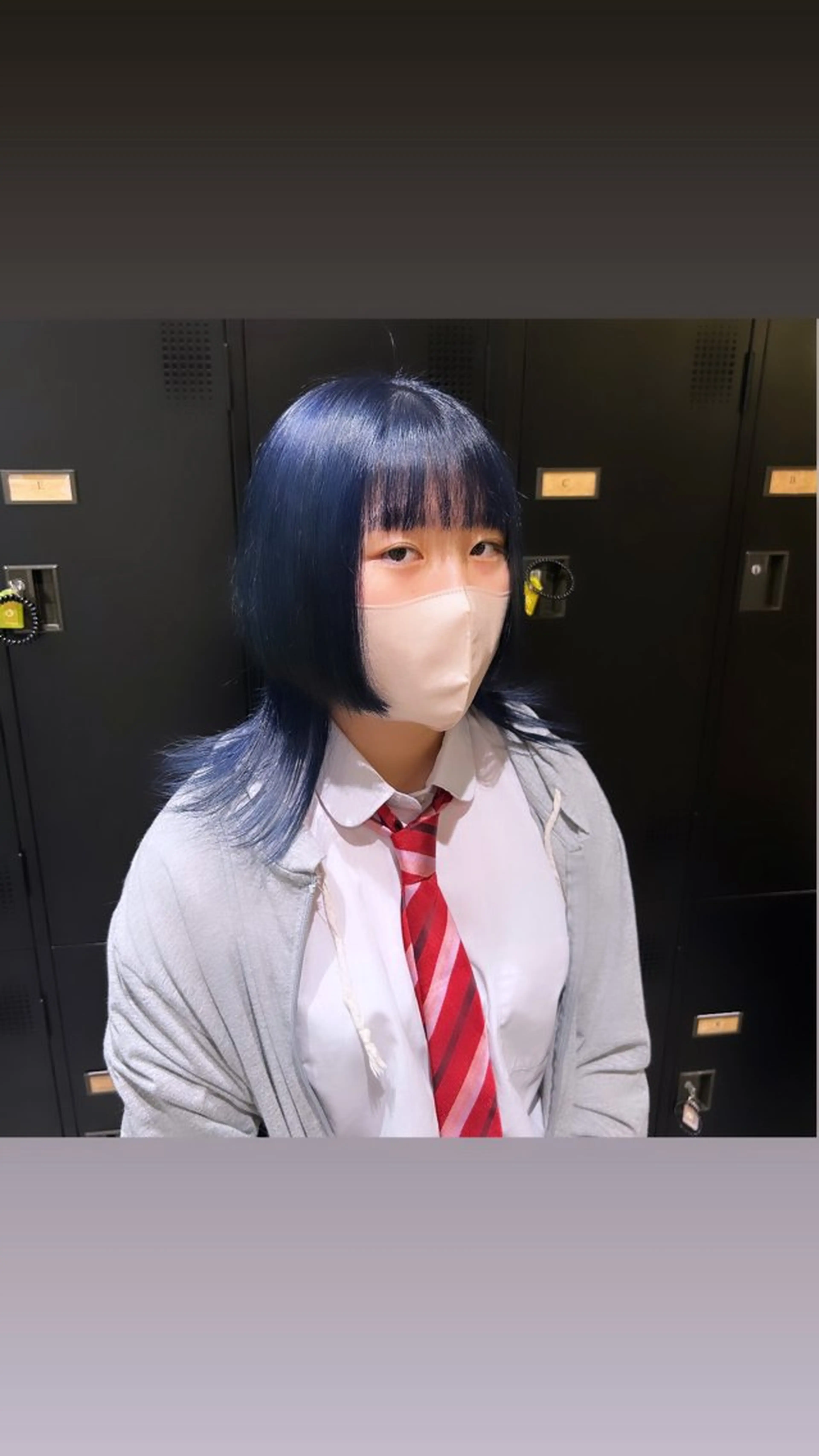 ミディアム カラー デザインカラー 🍀HAZUKiのヘアスタイル