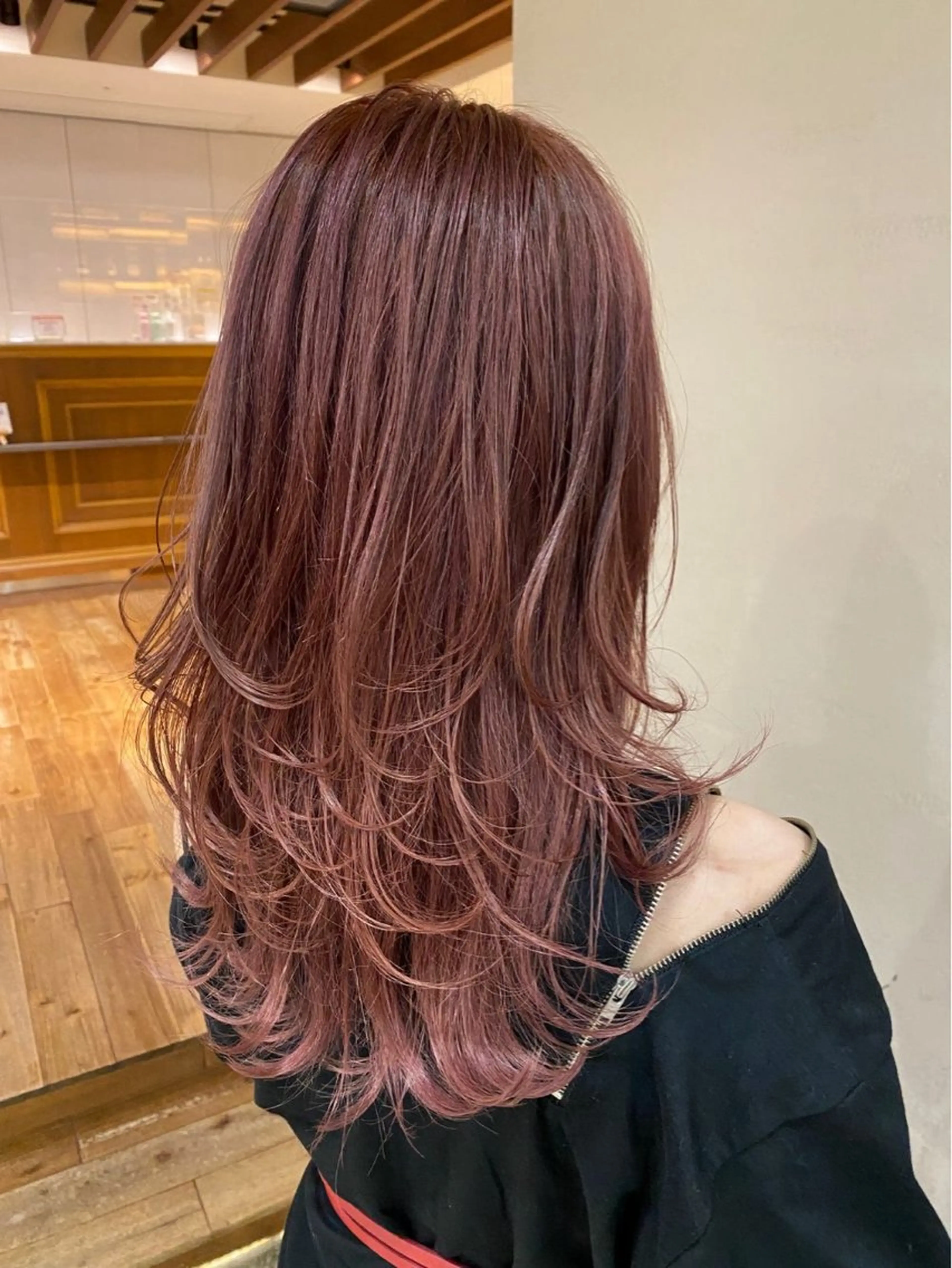 レイヤーカットの写真