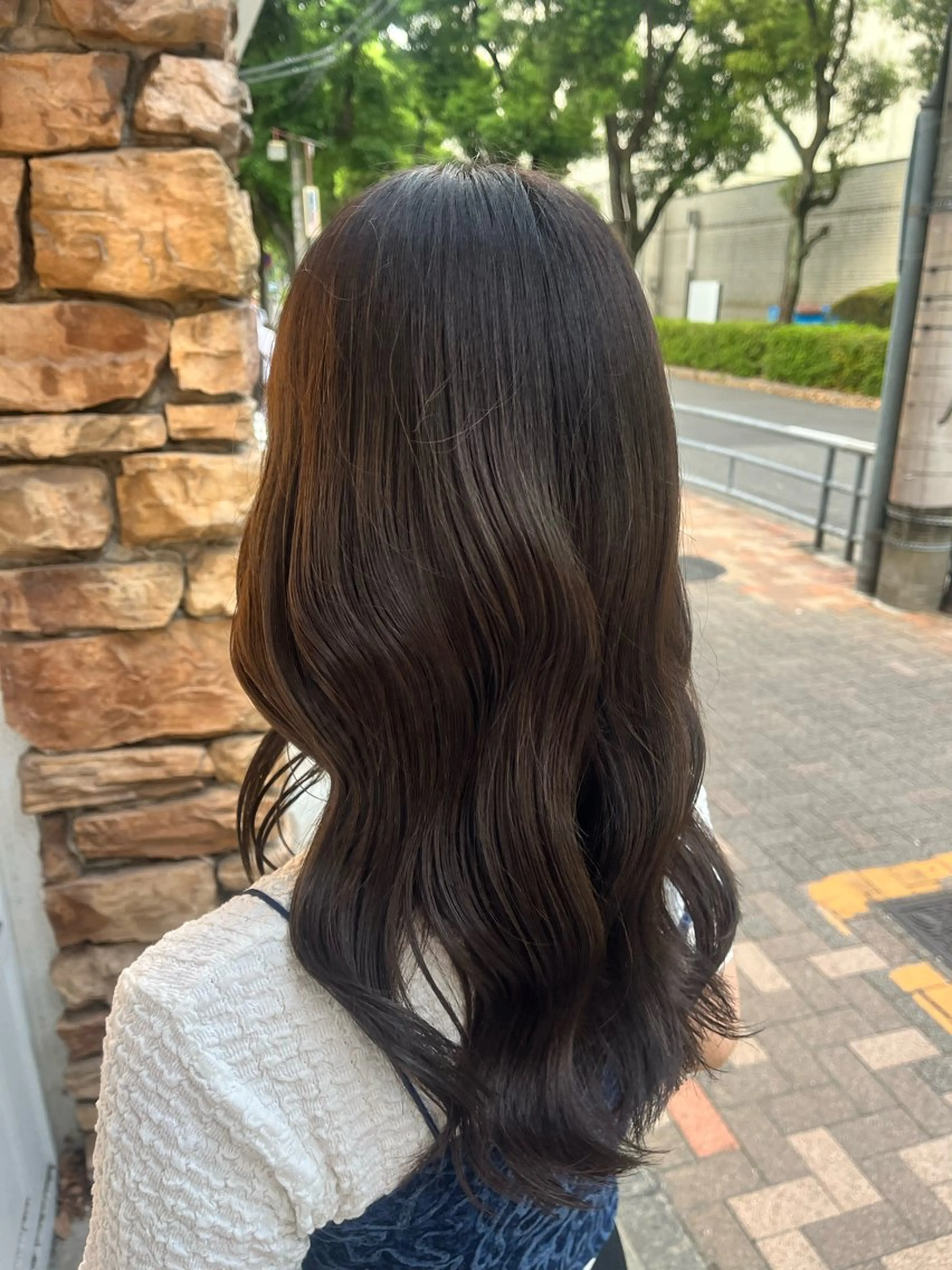 ロング カラー 村井七海/金山駅 /カラーモデル🩵のヘアスタイル