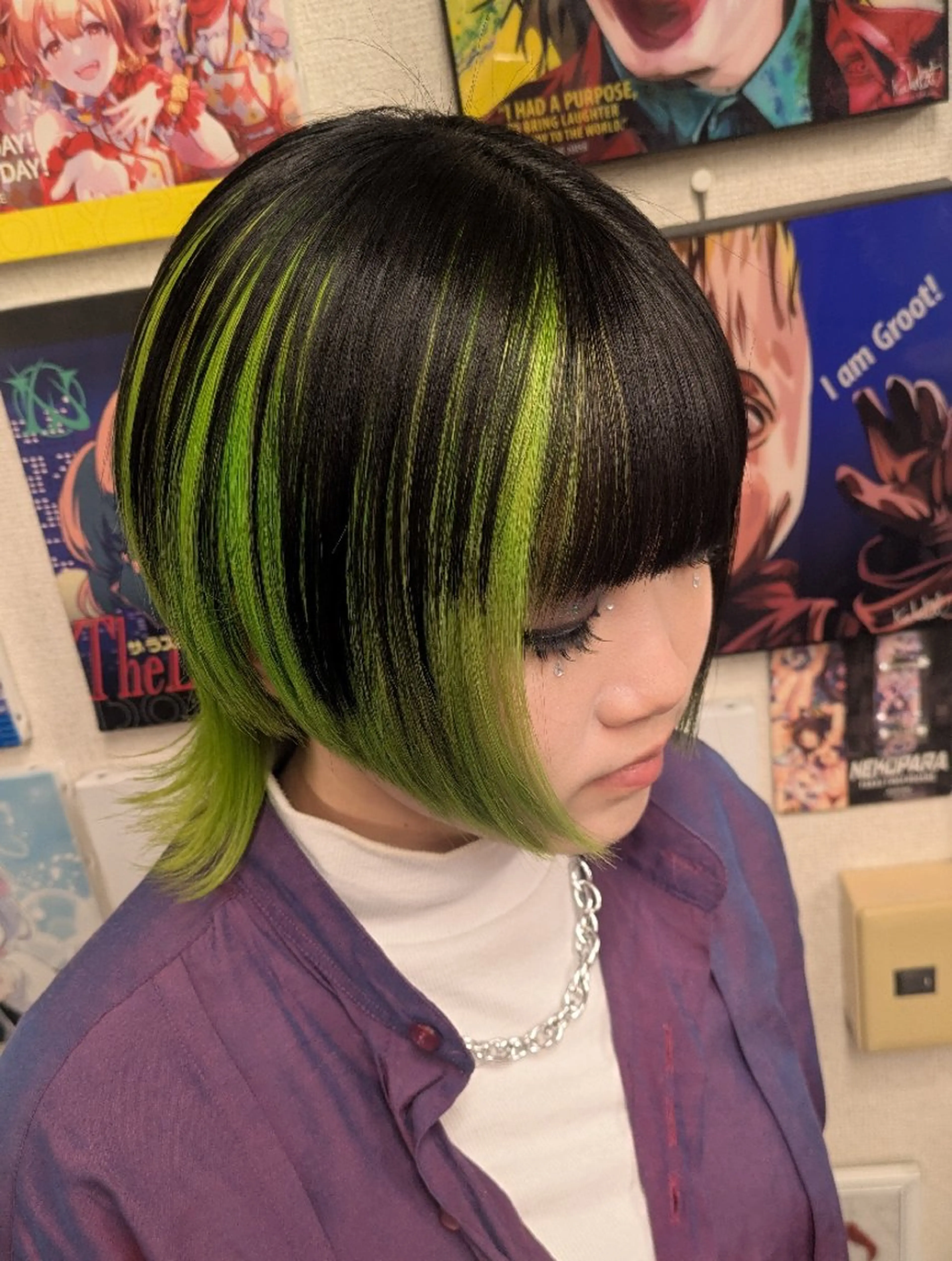 ミディアム カラー カット ヘアカラー トリートメント fuwat所属・秋葉原でカラーする なら🐉ちぇーたんのヘアスタイル