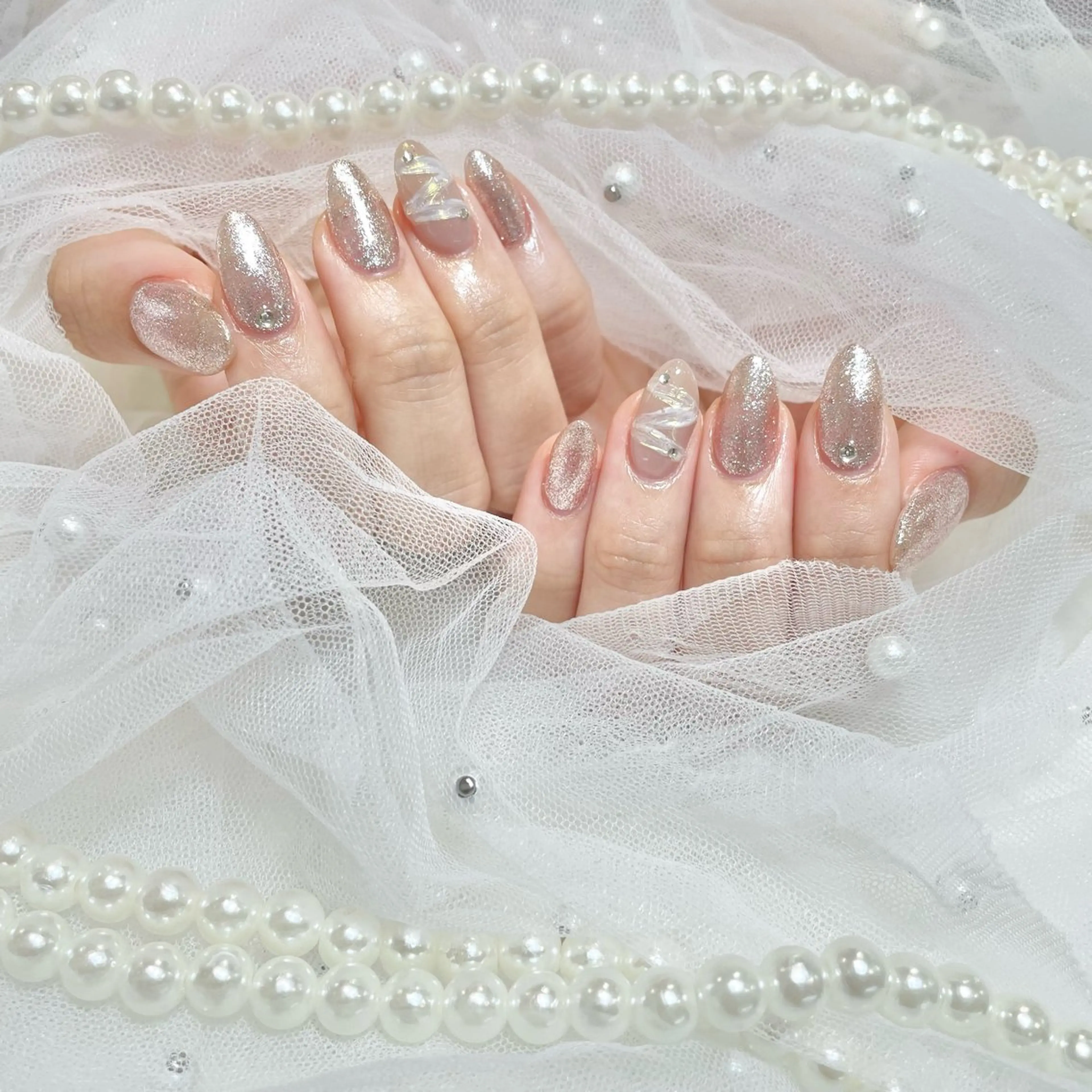 ネイル ハンドネイル WISTERIA midoriのネイルデザイン
